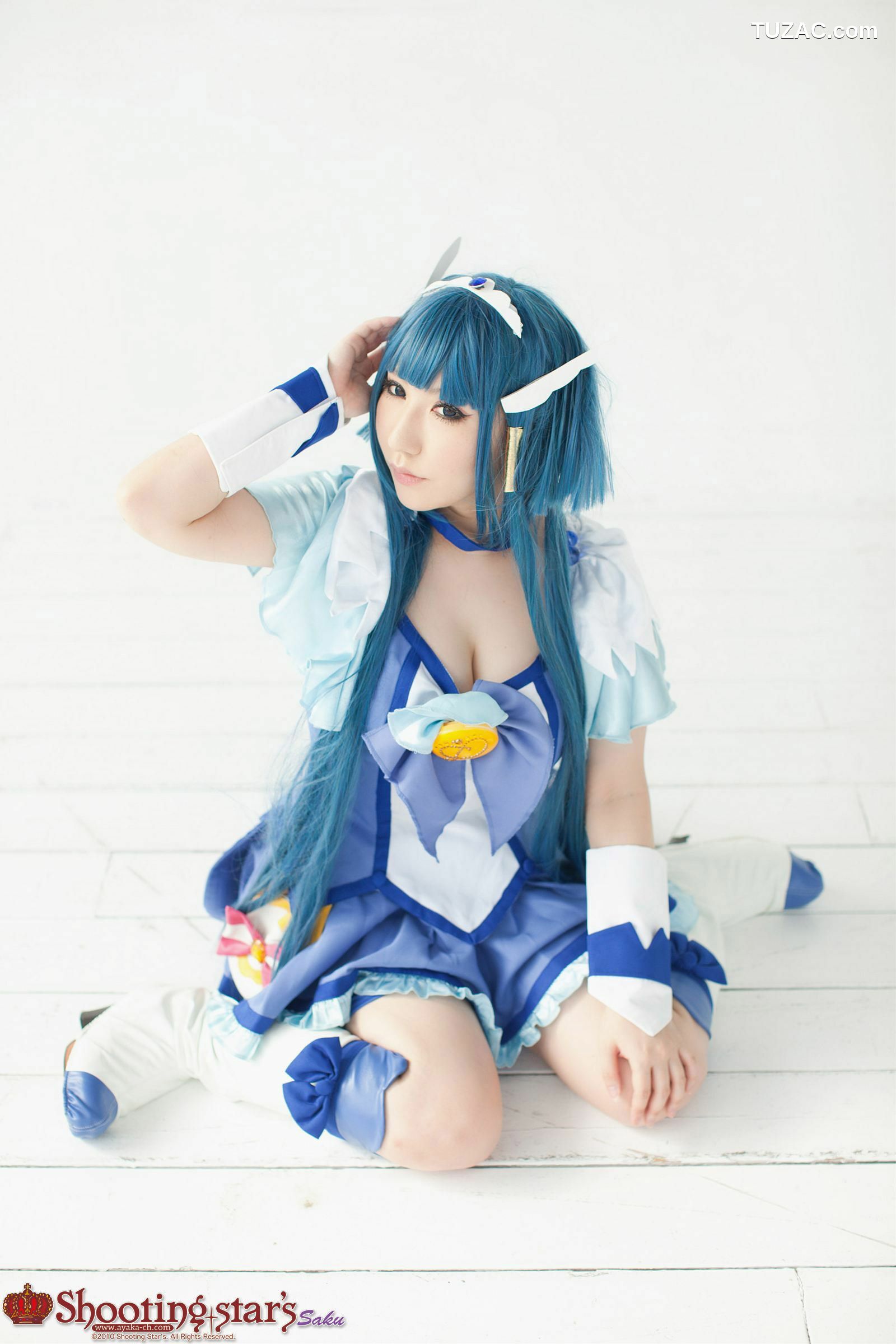 日本CosPlay_サク (Saku) 《光之美少女》Cure Peace+Cure Beauty 写真集