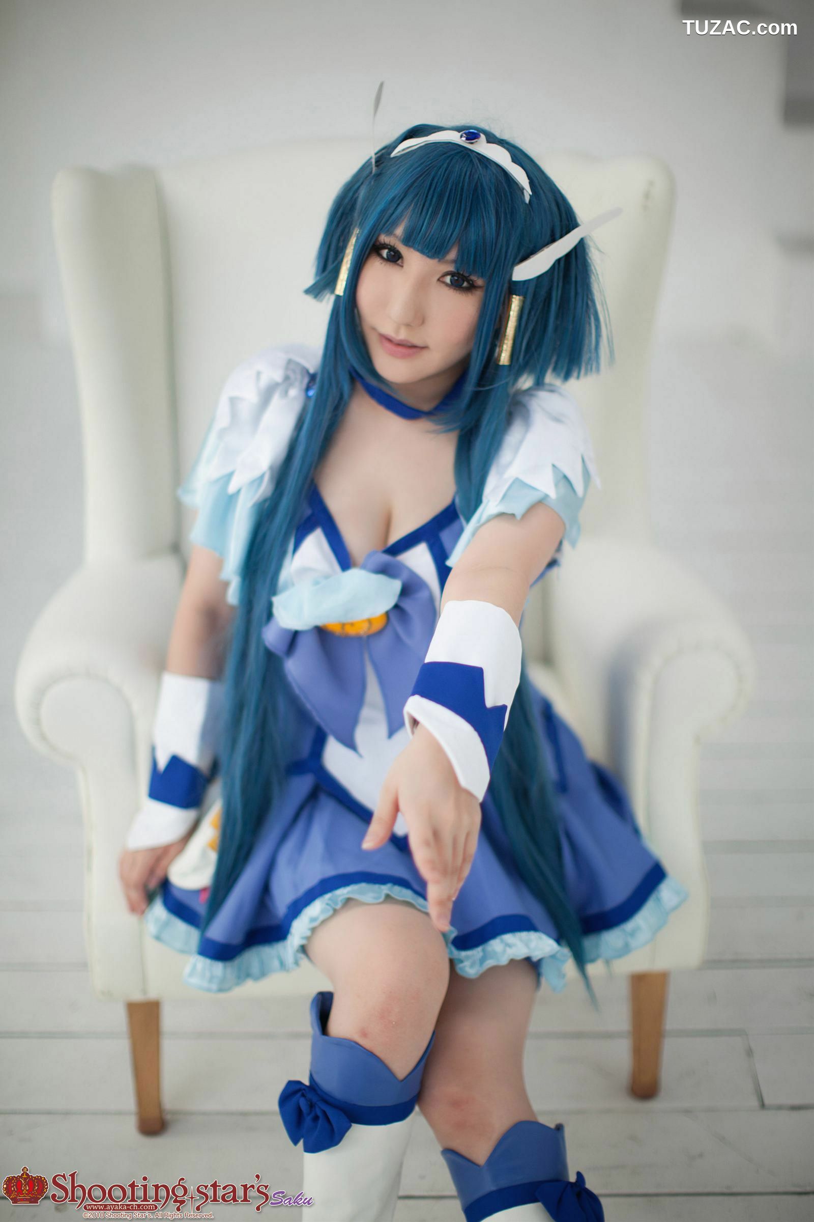 日本CosPlay_サク (Saku) 《光之美少女》Cure Peace+Cure Beauty 写真集