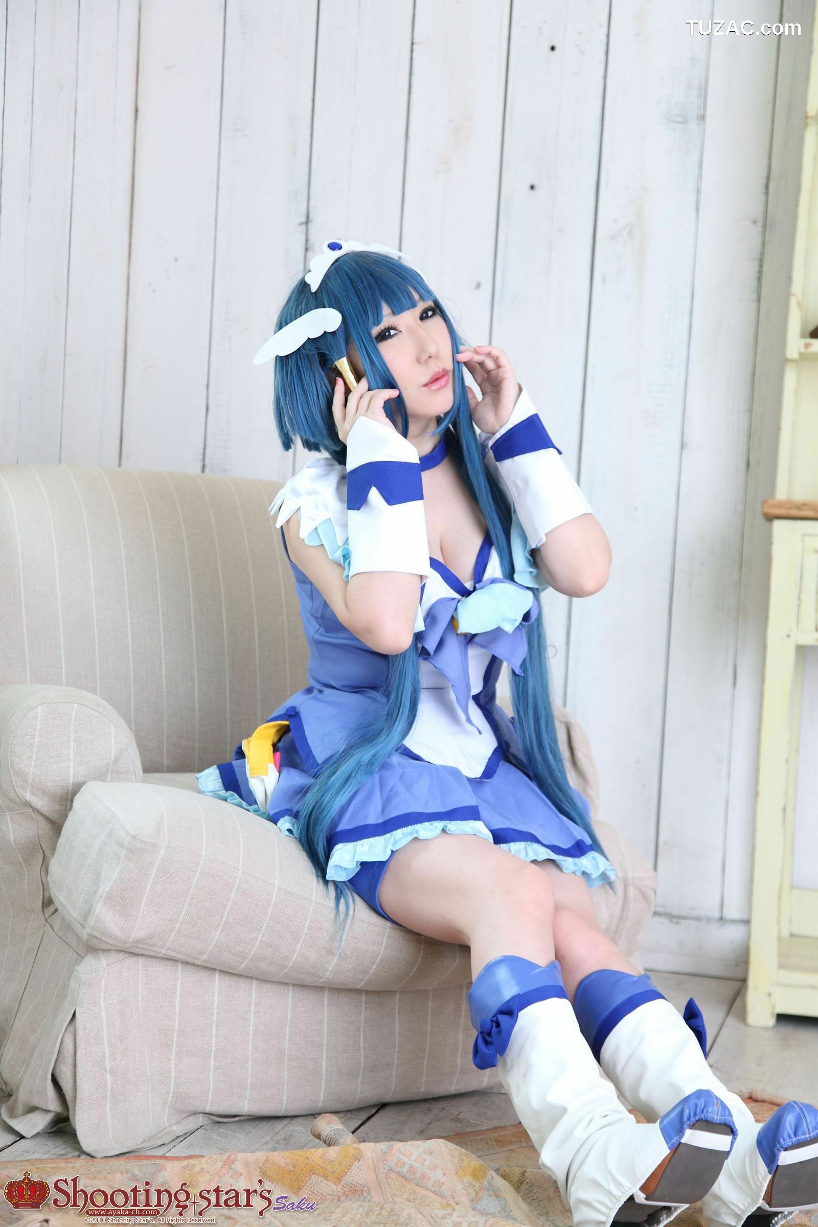 日本CosPlay_サク (Saku) 《光之美少女》Cure Peace+Cure Beauty 写真集