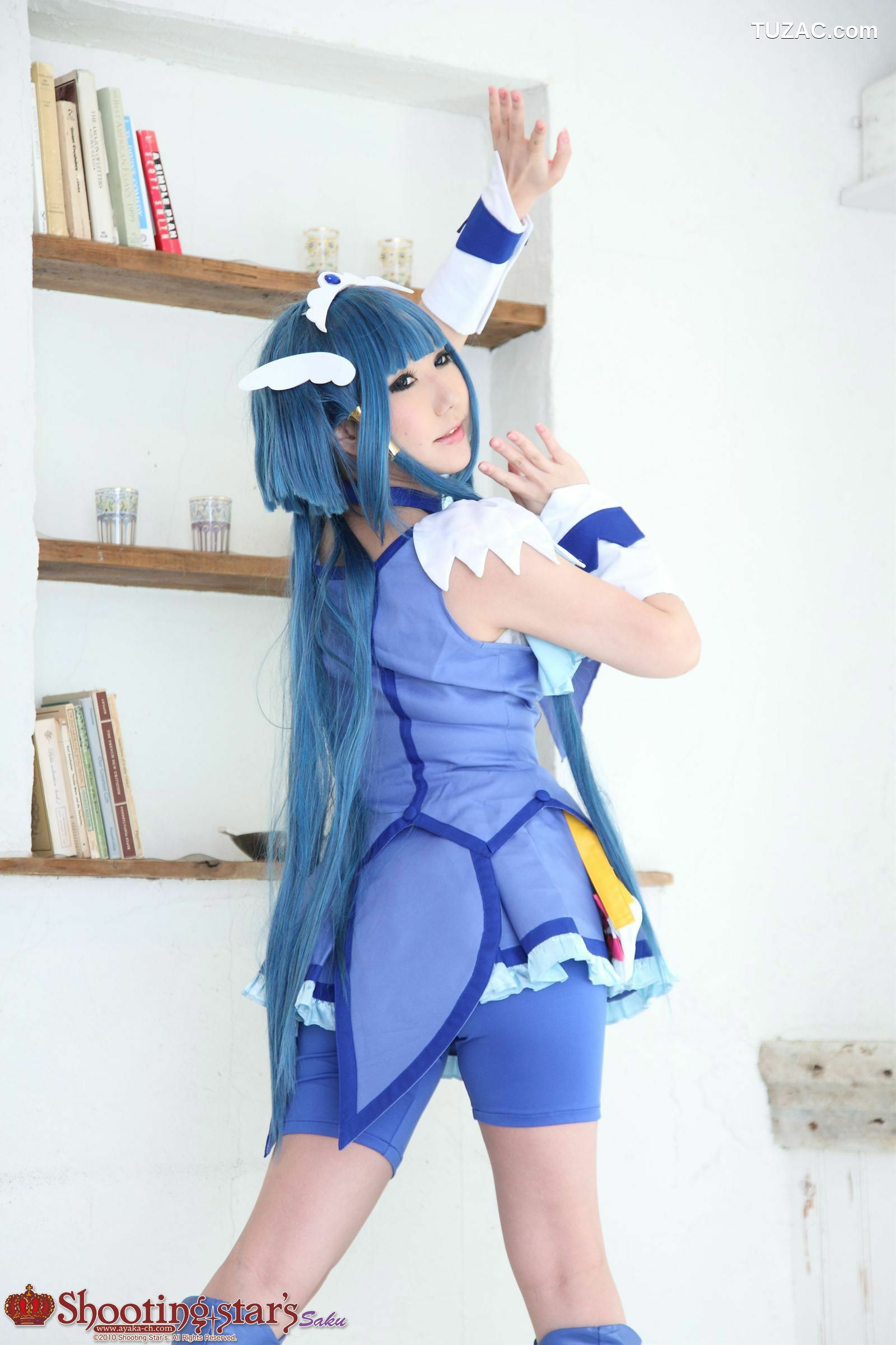 日本CosPlay_サク (Saku) 《光之美少女》Cure Peace+Cure Beauty 写真集