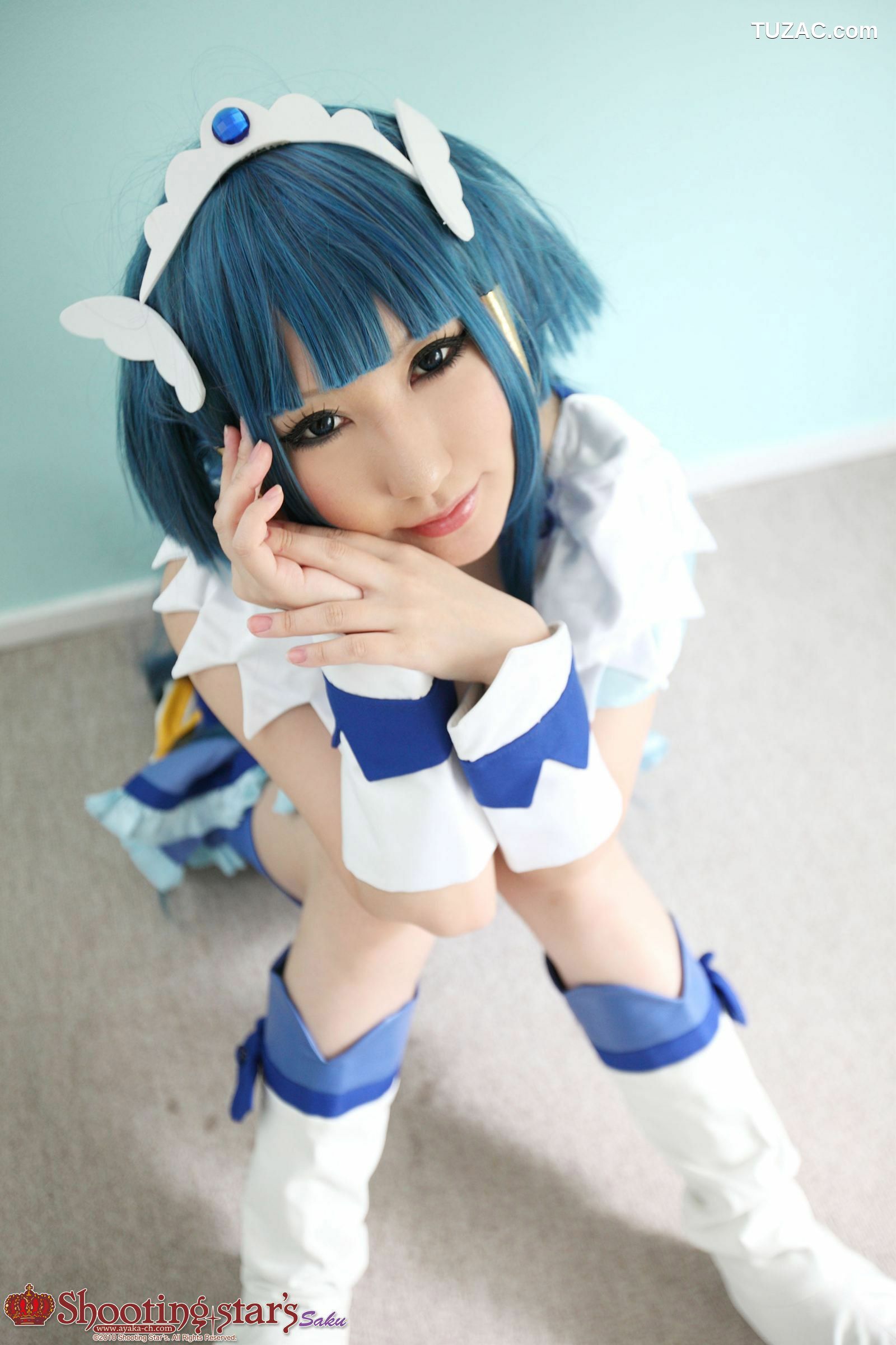 日本CosPlay_サク (Saku) 《光之美少女》Cure Peace+Cure Beauty 写真集