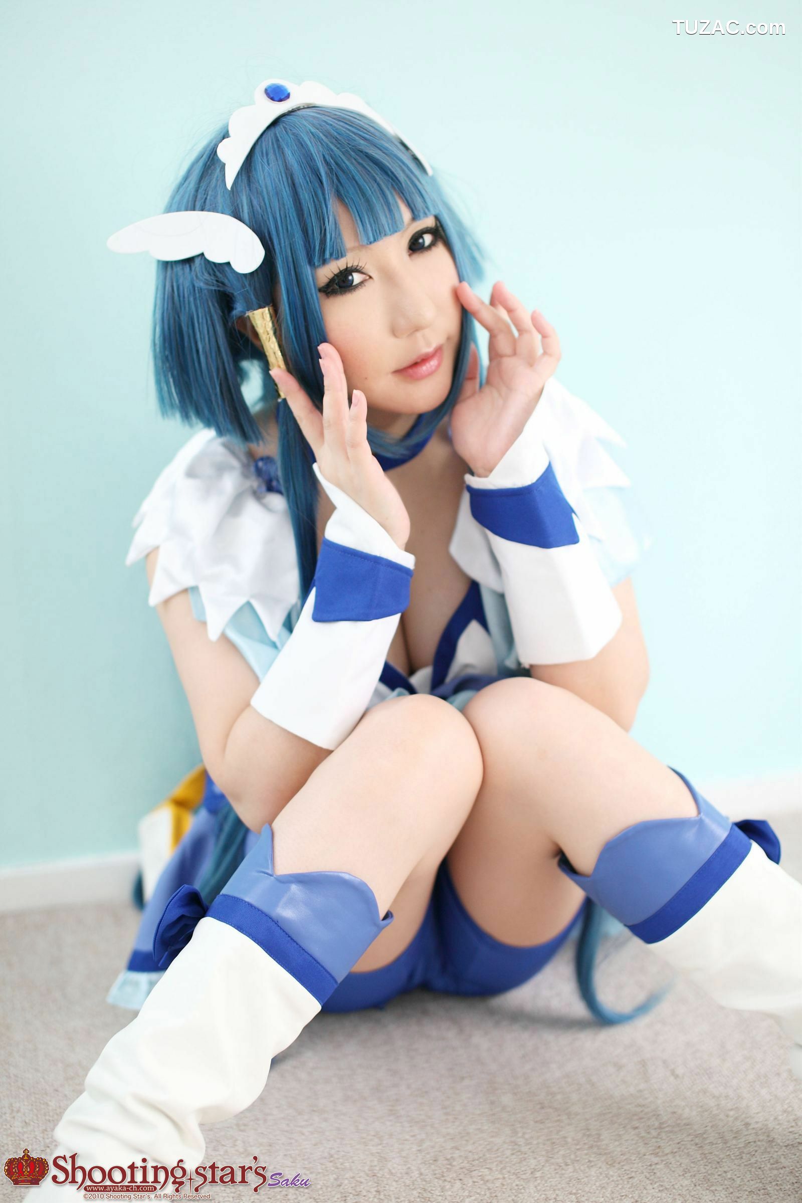 日本CosPlay_サク (Saku) 《光之美少女》Cure Peace+Cure Beauty 写真集