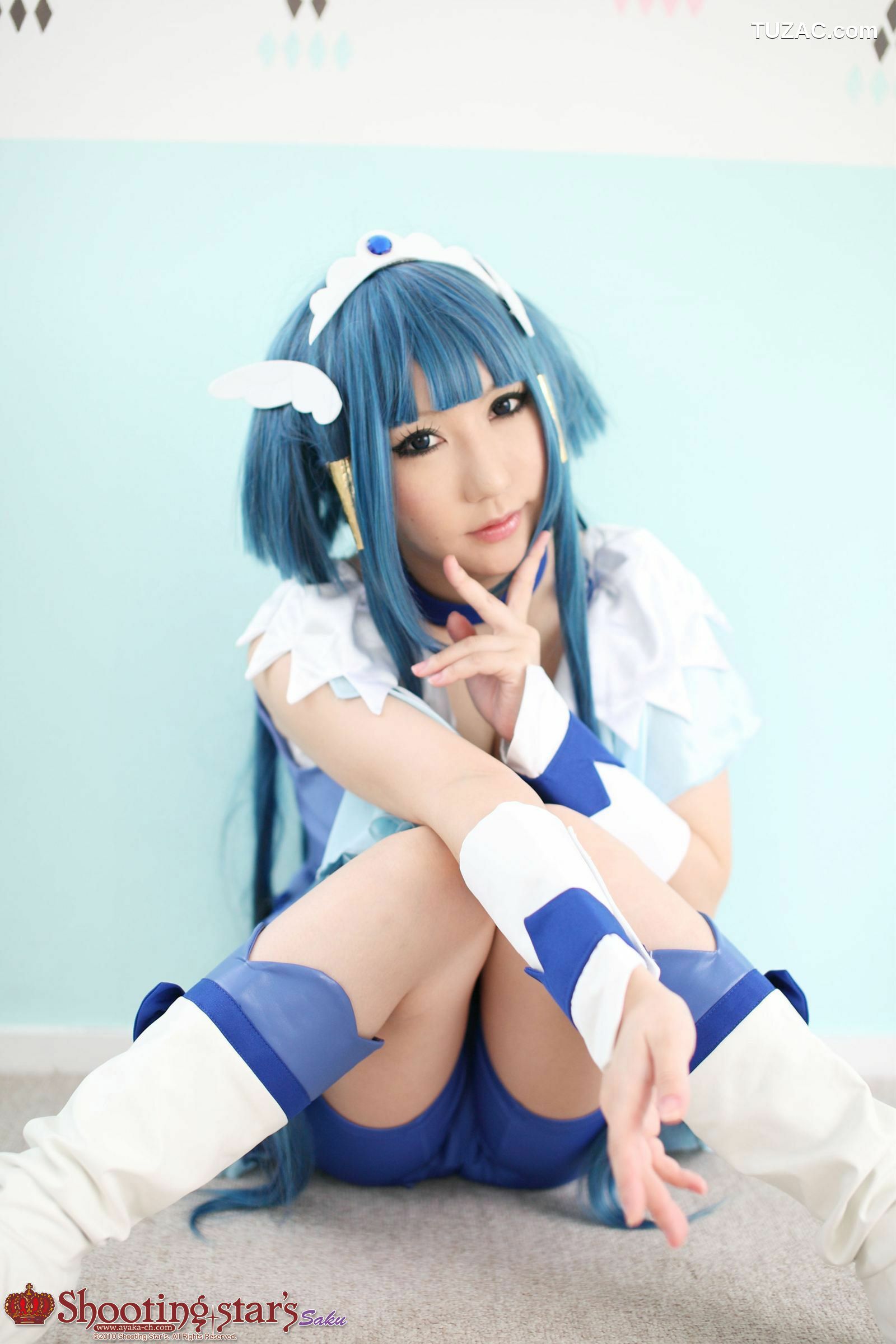 日本CosPlay_サク (Saku) 《光之美少女》Cure Peace+Cure Beauty 写真集