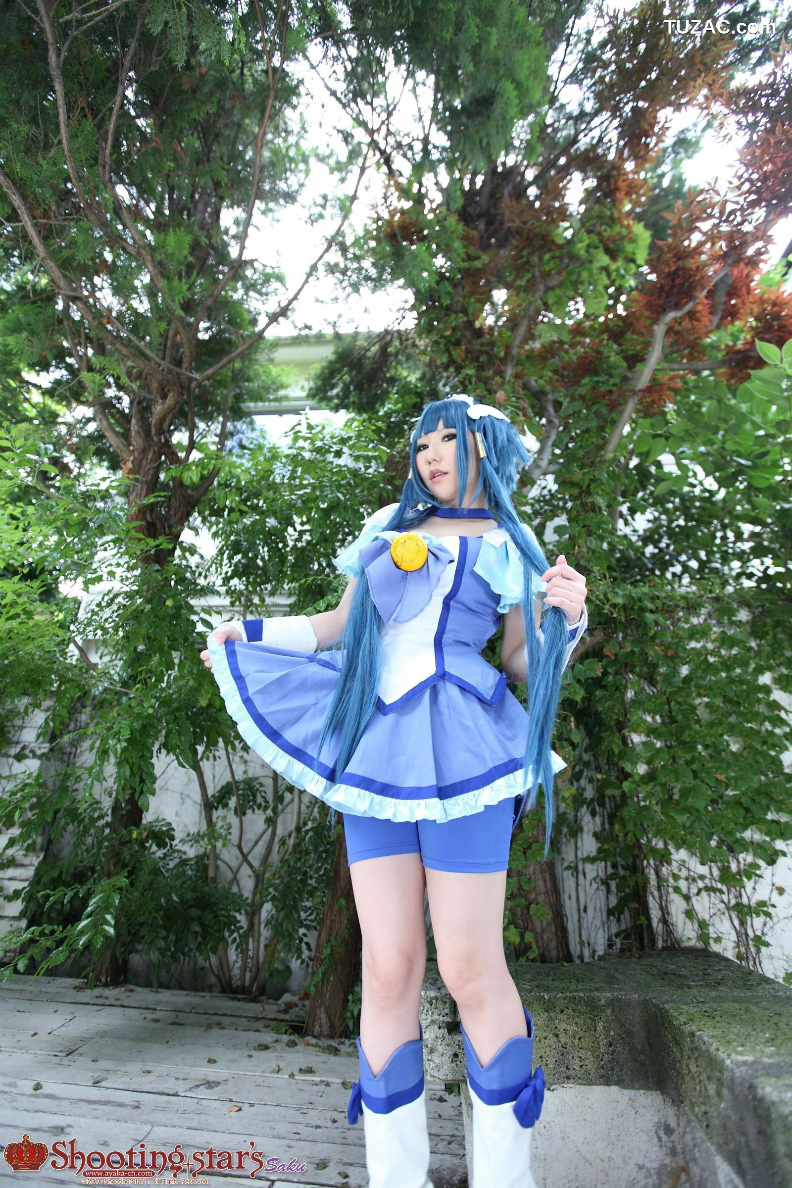 日本CosPlay_サク (Saku) 《光之美少女》Cure Peace+Cure Beauty 写真集