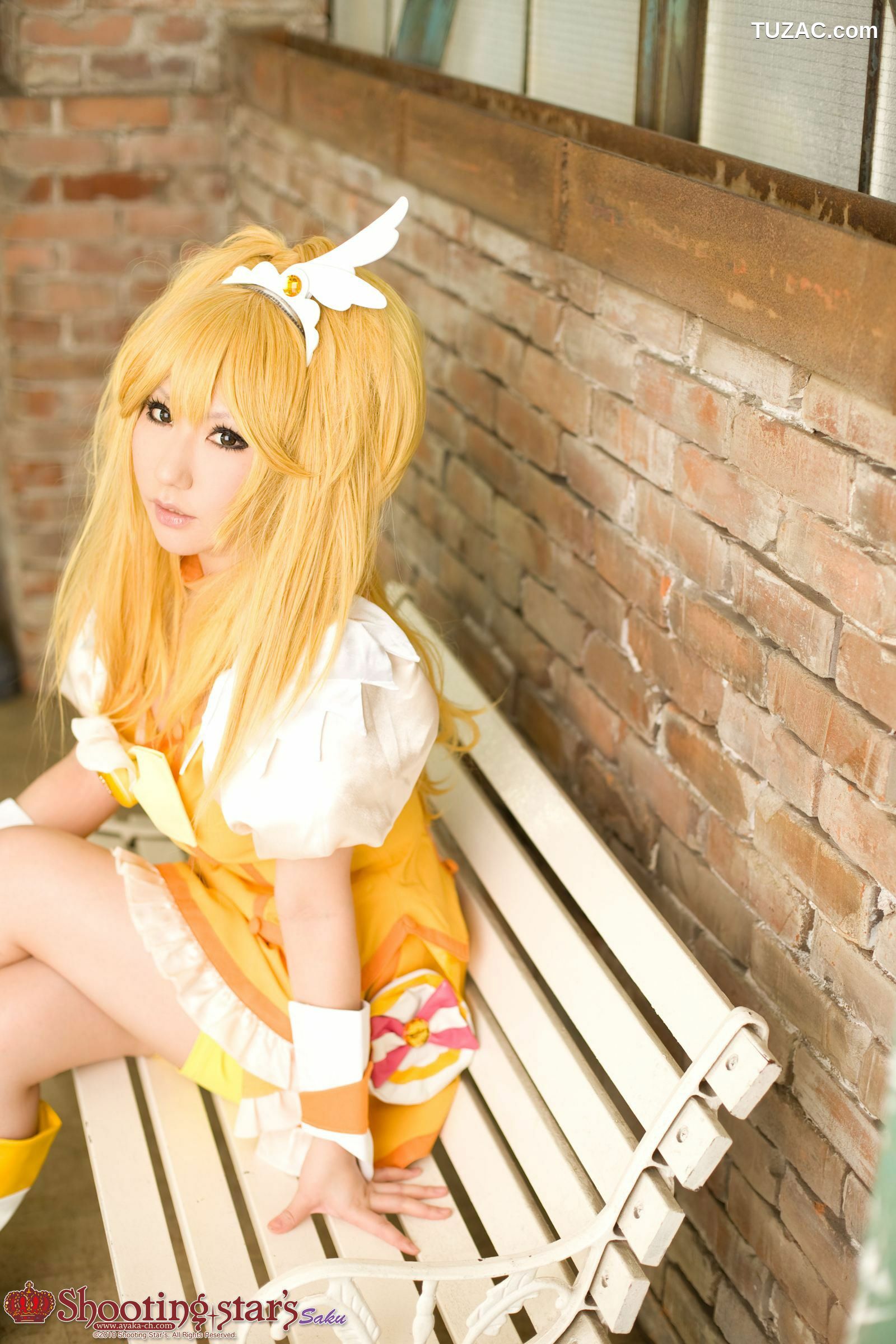 日本CosPlay_サク (Saku) 《光之美少女》Cure Peace+Cure Beauty 写真集