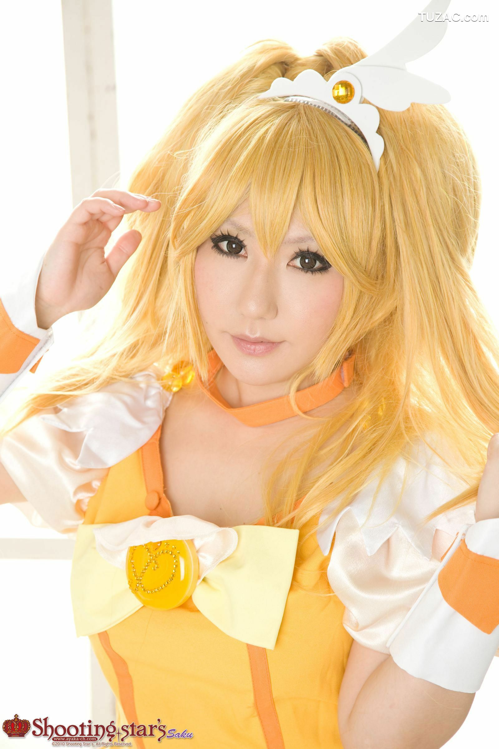 日本CosPlay_サク (Saku) 《光之美少女》Cure Peace+Cure Beauty 写真集
