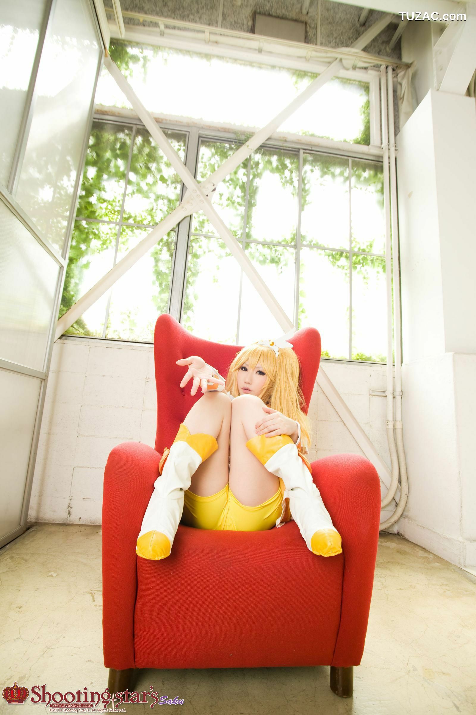 日本CosPlay_サク (Saku) 《光之美少女》Cure Peace+Cure Beauty 写真集