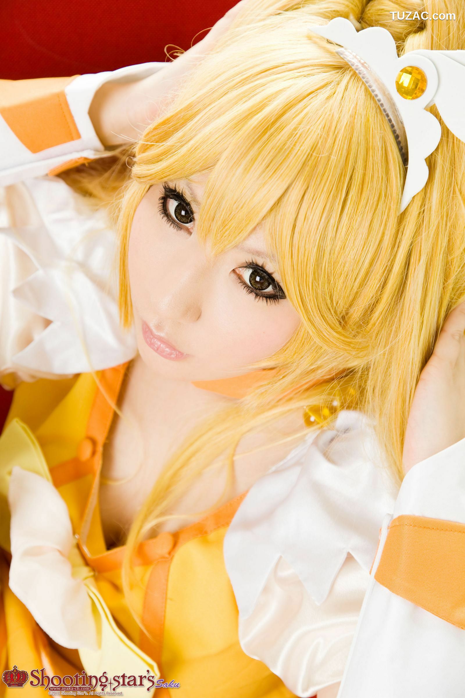 日本CosPlay_サク (Saku) 《光之美少女》Cure Peace+Cure Beauty 写真集