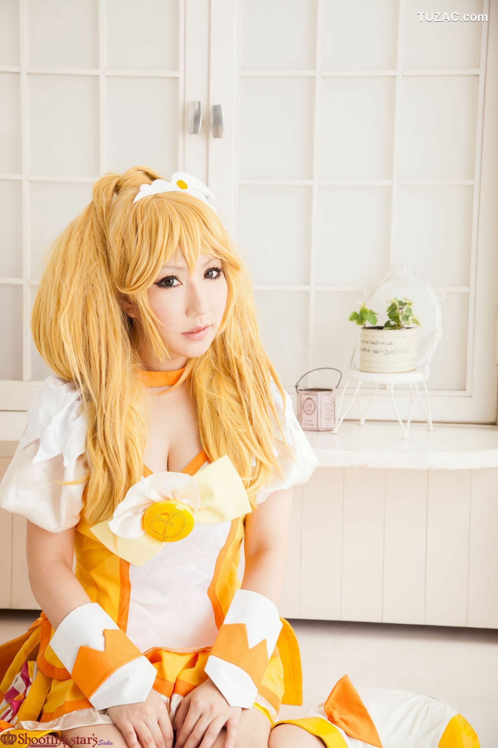 日本CosPlay_サク (Saku) 《光之美少女》Cure Peace+Cure Beauty 写真集