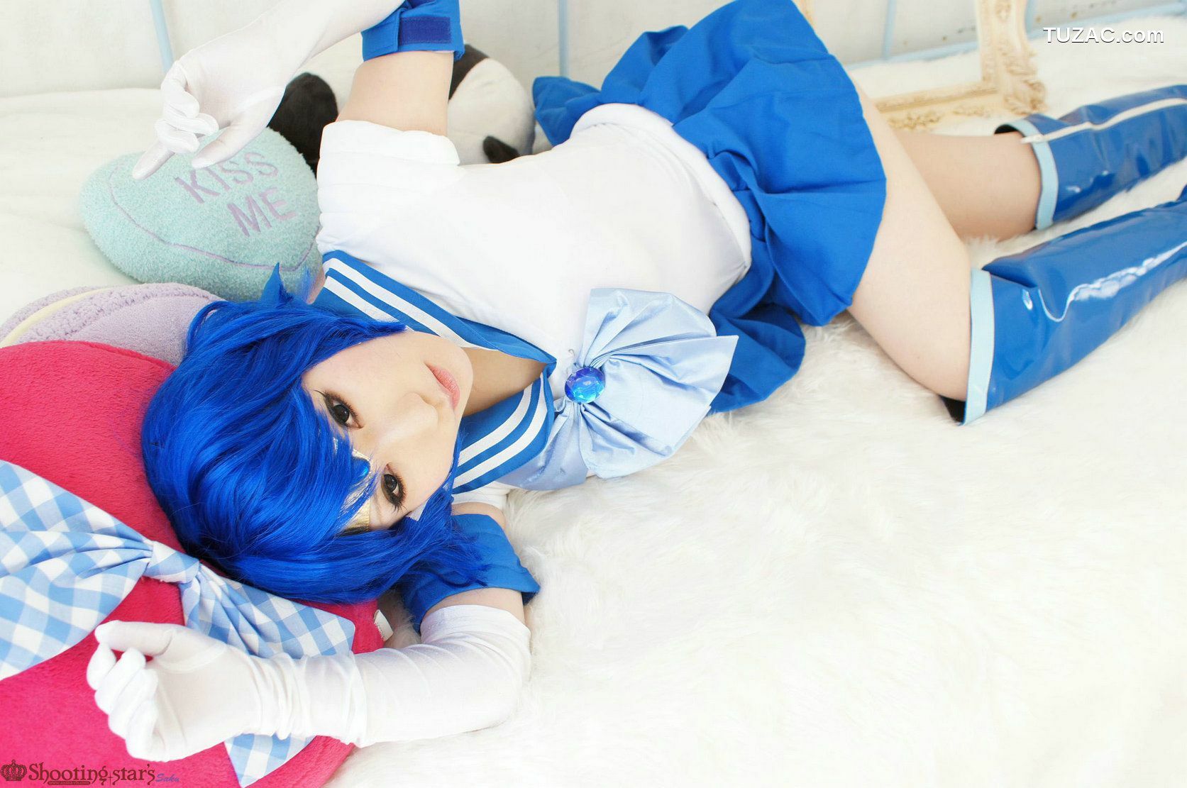 日本CosPlay_サク (Saku) 《美少女戦士セーラームーン》水野亜美+火野レイ 写真集[105P]