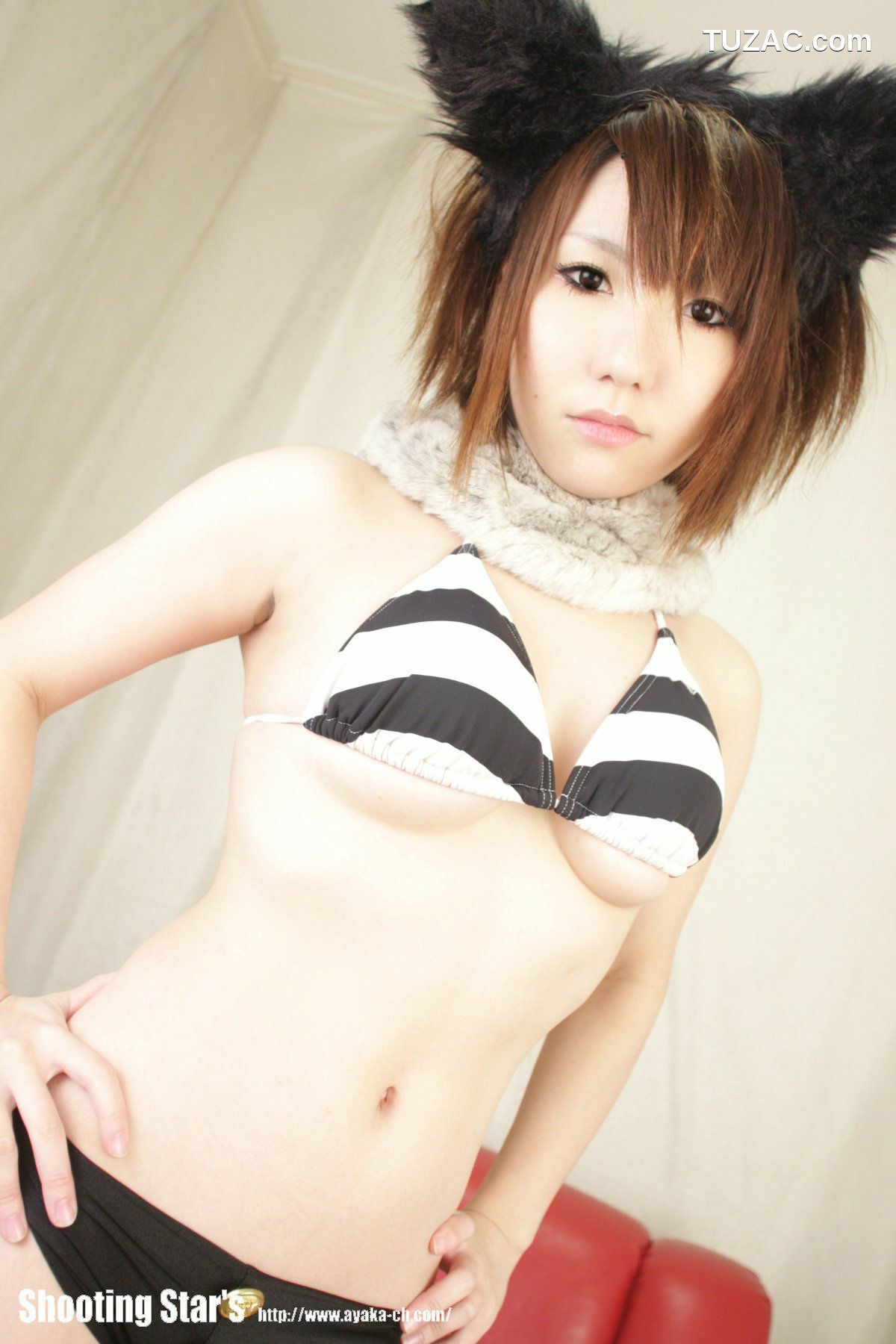 日本CosPlay_サク (绫香)  [Shooting Star's] 写真集[85P]