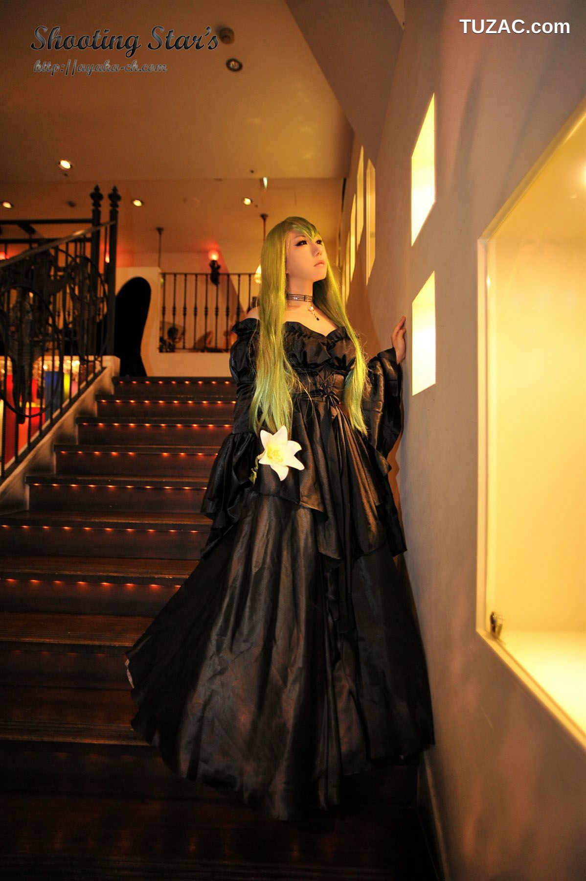 日本CosPlay_サク (绫香) 《Code Geass》C.C.+Euphemia li Britannia 写真集[66P]