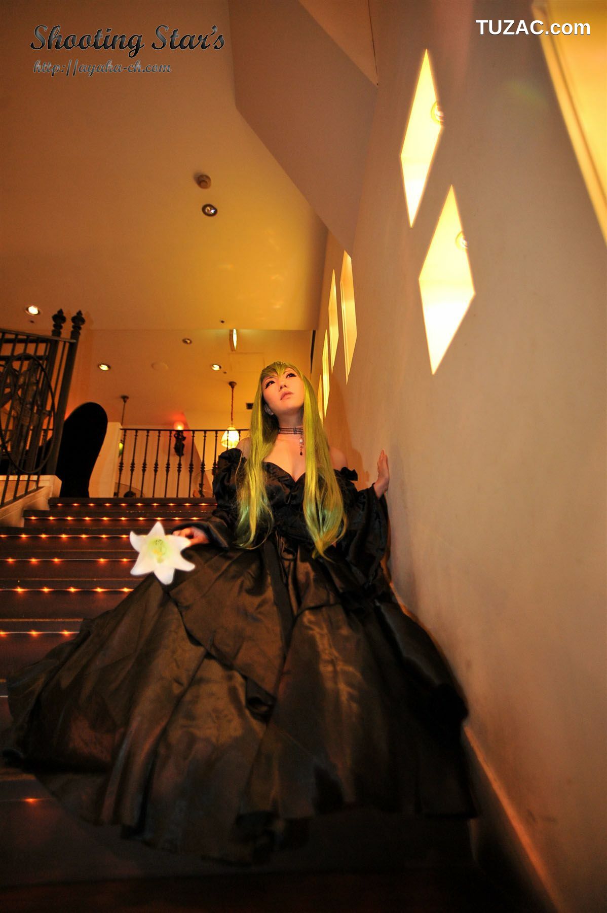 日本CosPlay_サク (绫香) 《Code Geass》C.C.+Euphemia li Britannia 写真集[66P]