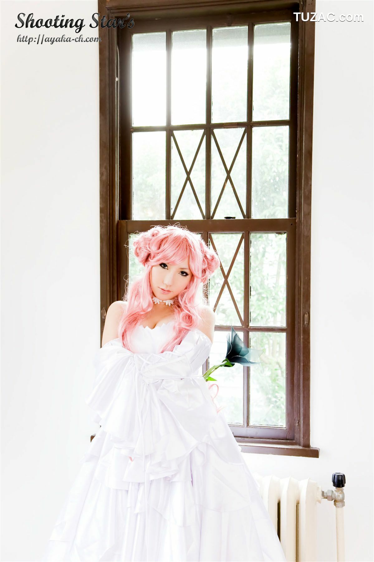 日本CosPlay_サク (绫香) 《Code Geass》C.C.+Euphemia li Britannia 写真集[66P]