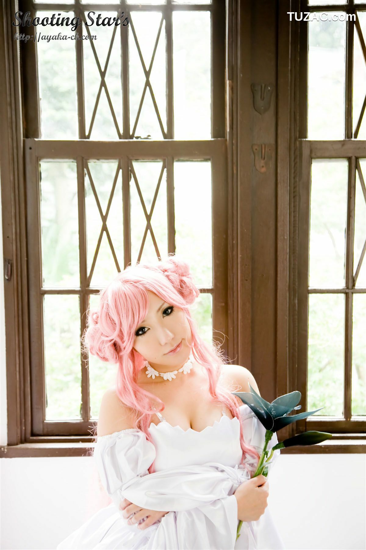 日本CosPlay_サク (绫香) 《Code Geass》C.C.+Euphemia li Britannia 写真集[66P]