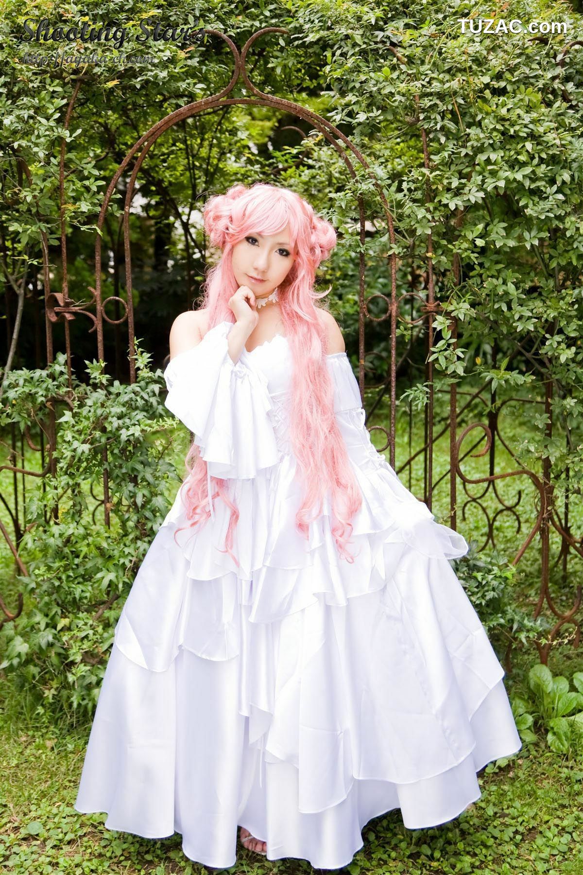 日本CosPlay_サク (绫香) 《Code Geass》C.C.+Euphemia li Britannia 写真集[66P]