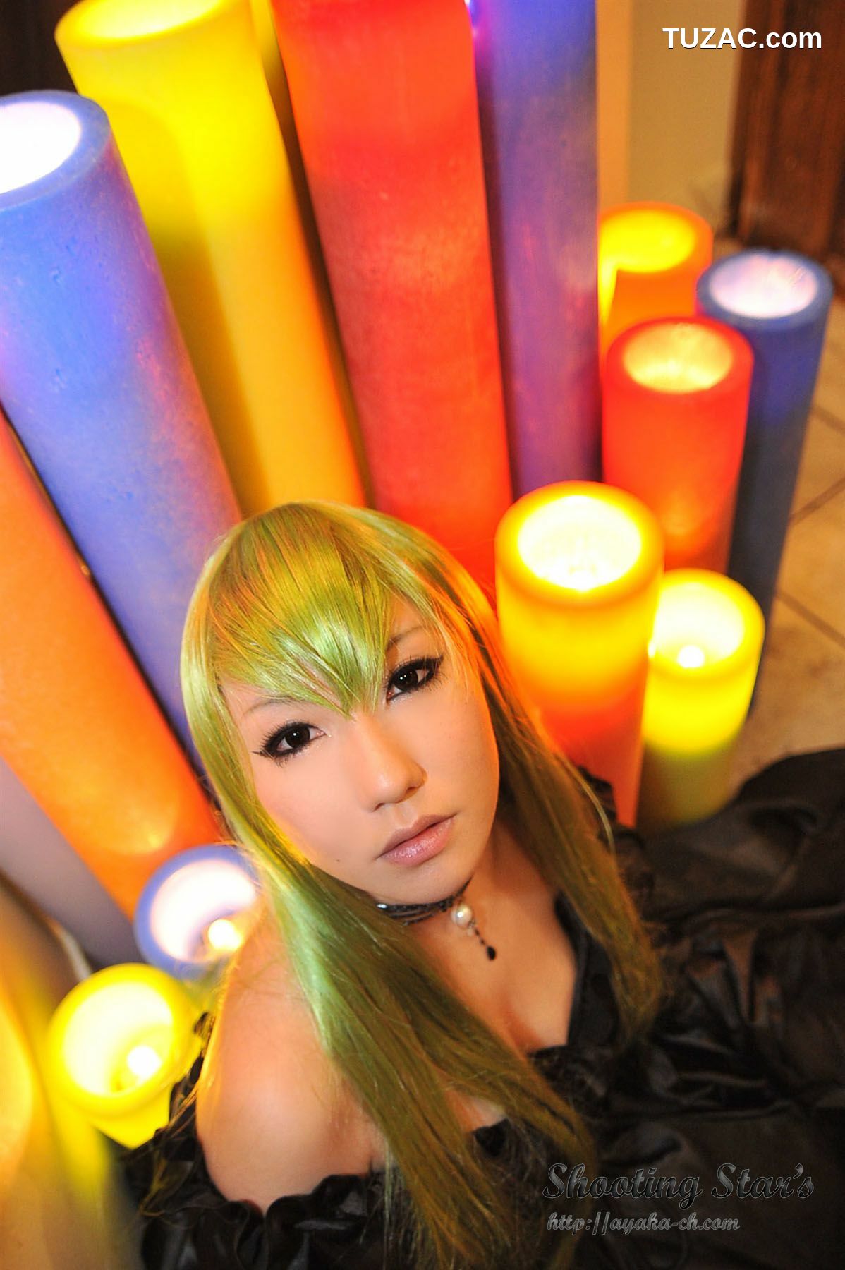 日本CosPlay_サク (绫香) 《Code Geass》C.C.+Euphemia li Britannia 写真集[66P]