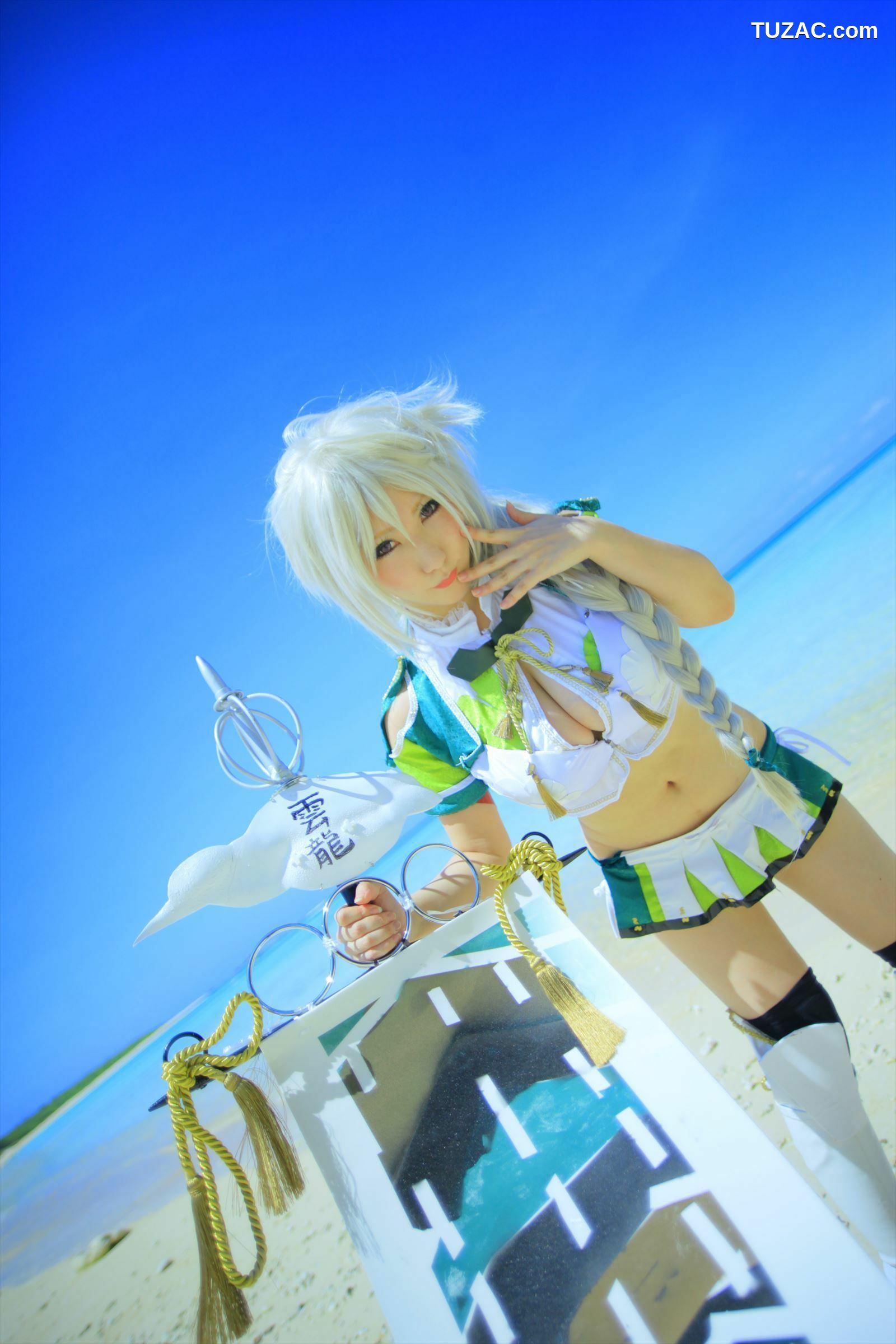 日本CosPlay_サク (绫香) 《Kantai Collection》Unryuu+Zuikaku+Syoukaku 写真集[100P]