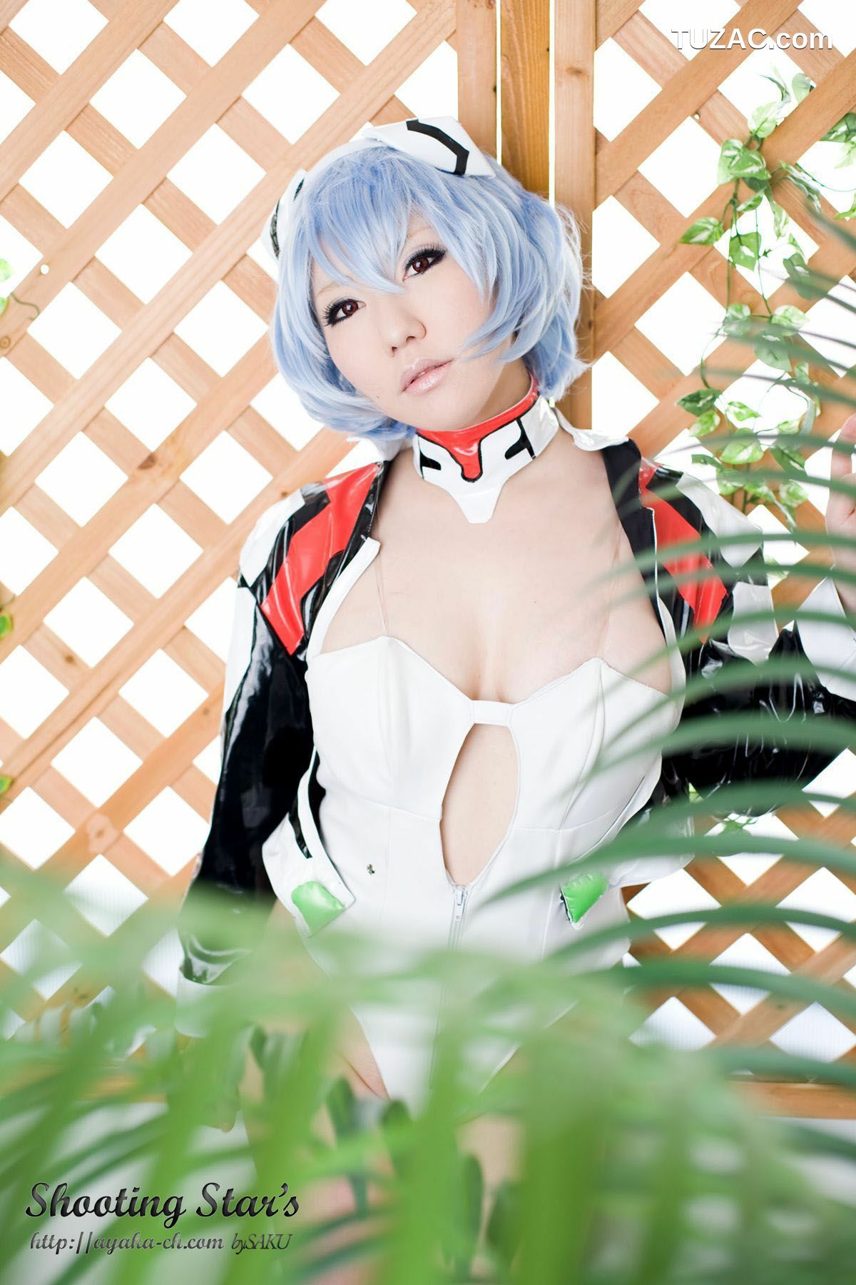 日本CosPlay_サク (绫香) 《Shinseiki Evangelion》Ayanami Rei 写真集[130P]