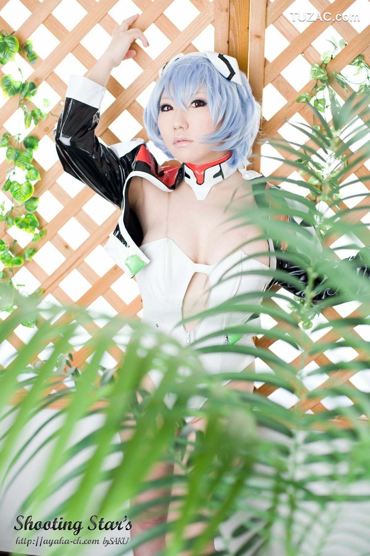 日本CosPlay_サク (绫香) 《Shinseiki Evangelion》Ayanami Rei 写真集[130P]