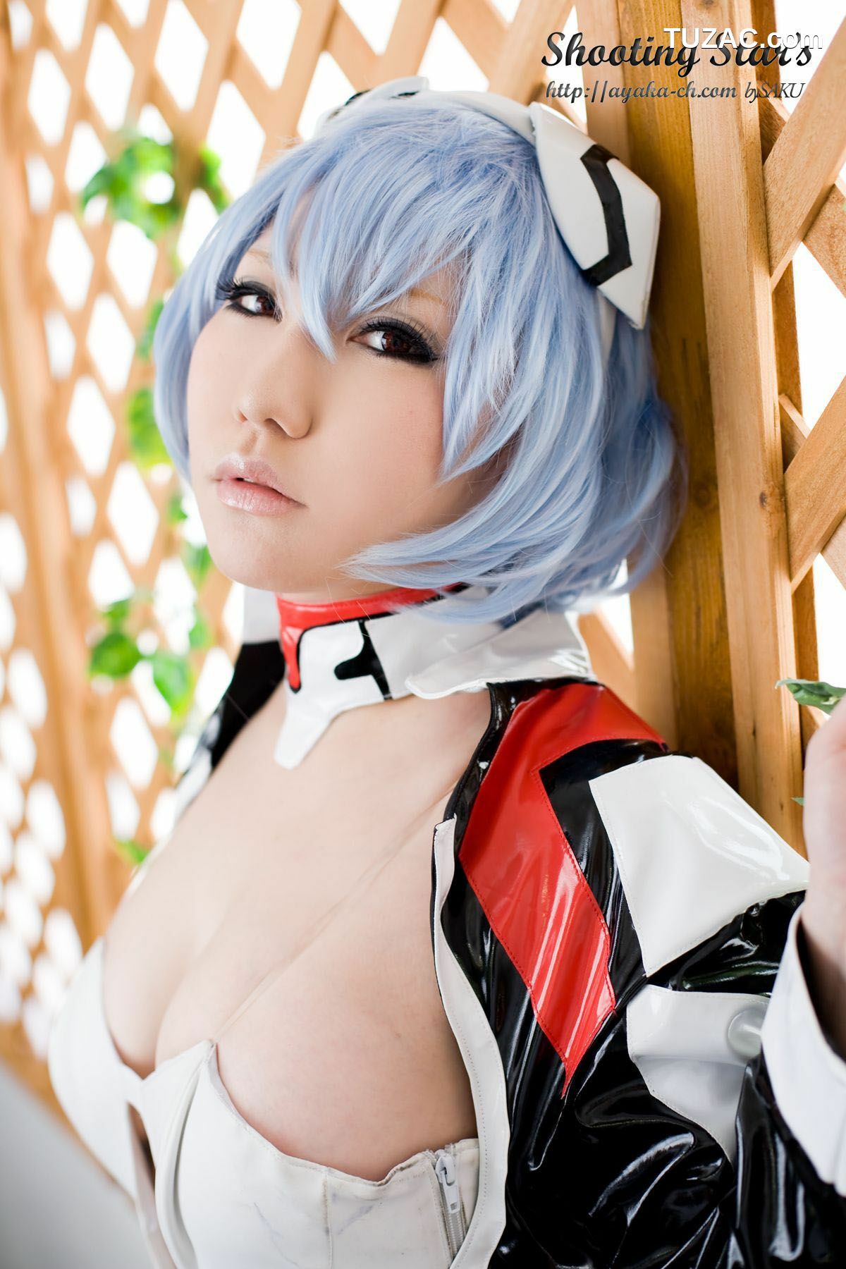 日本CosPlay_サク (绫香) 《Shinseiki Evangelion》Ayanami Rei 写真集[130P]