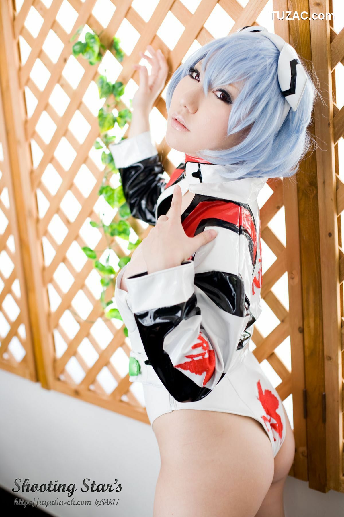 日本CosPlay_サク (绫香) 《Shinseiki Evangelion》Ayanami Rei 写真集[130P]