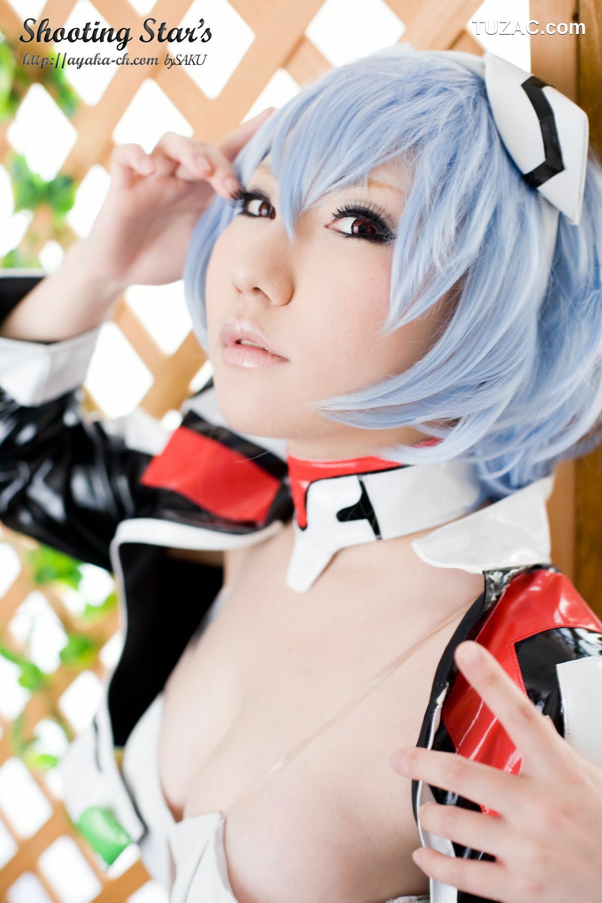 日本CosPlay_サク (绫香) 《Shinseiki Evangelion》Ayanami Rei 写真集[130P]