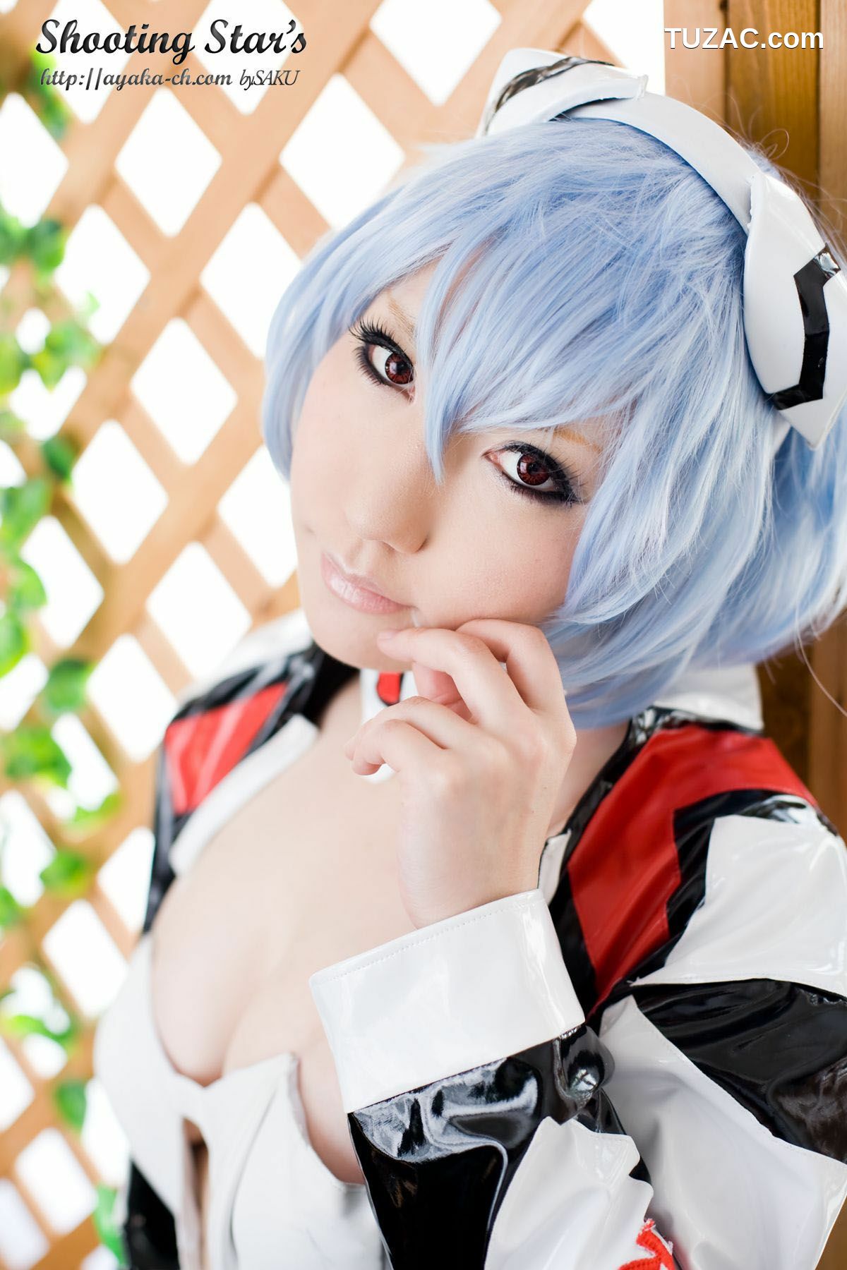日本CosPlay_サク (绫香) 《Shinseiki Evangelion》Ayanami Rei 写真集[130P]