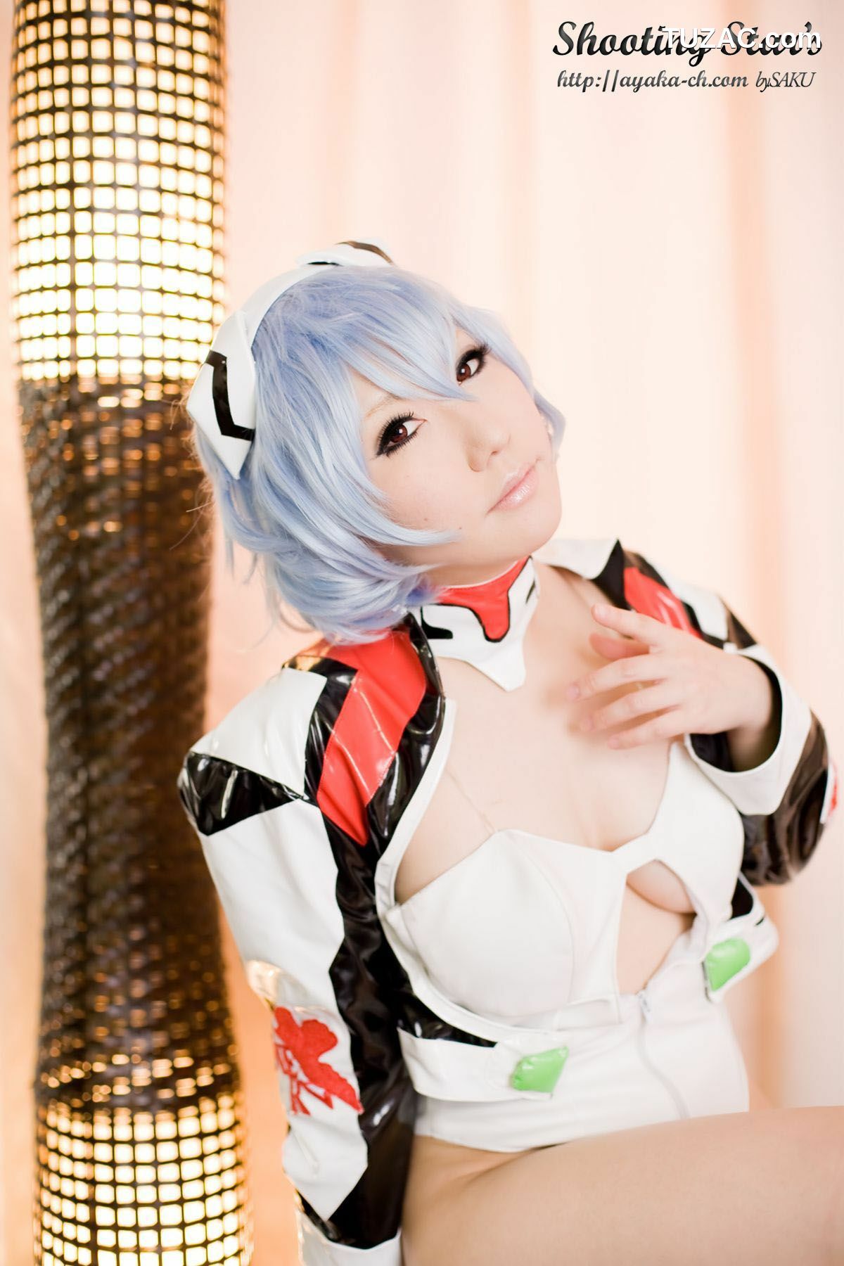 日本CosPlay_サク (绫香) 《Shinseiki Evangelion》Ayanami Rei 写真集[130P]