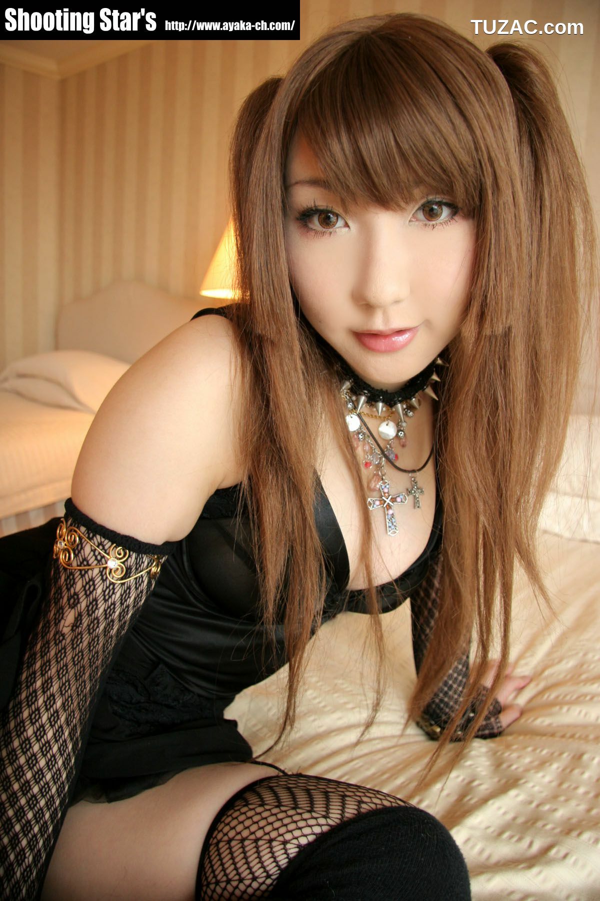 日本CosPlay_サク (绫香 Saku Ayaka) 《DEATH NOTE》Amane Misa(弥海砂) 写真集[118P]
