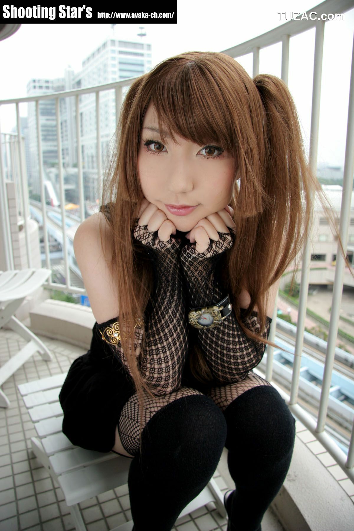 日本CosPlay_サク (绫香 Saku Ayaka) 《DEATH NOTE》Amane Misa(弥海砂) 写真集[118P]