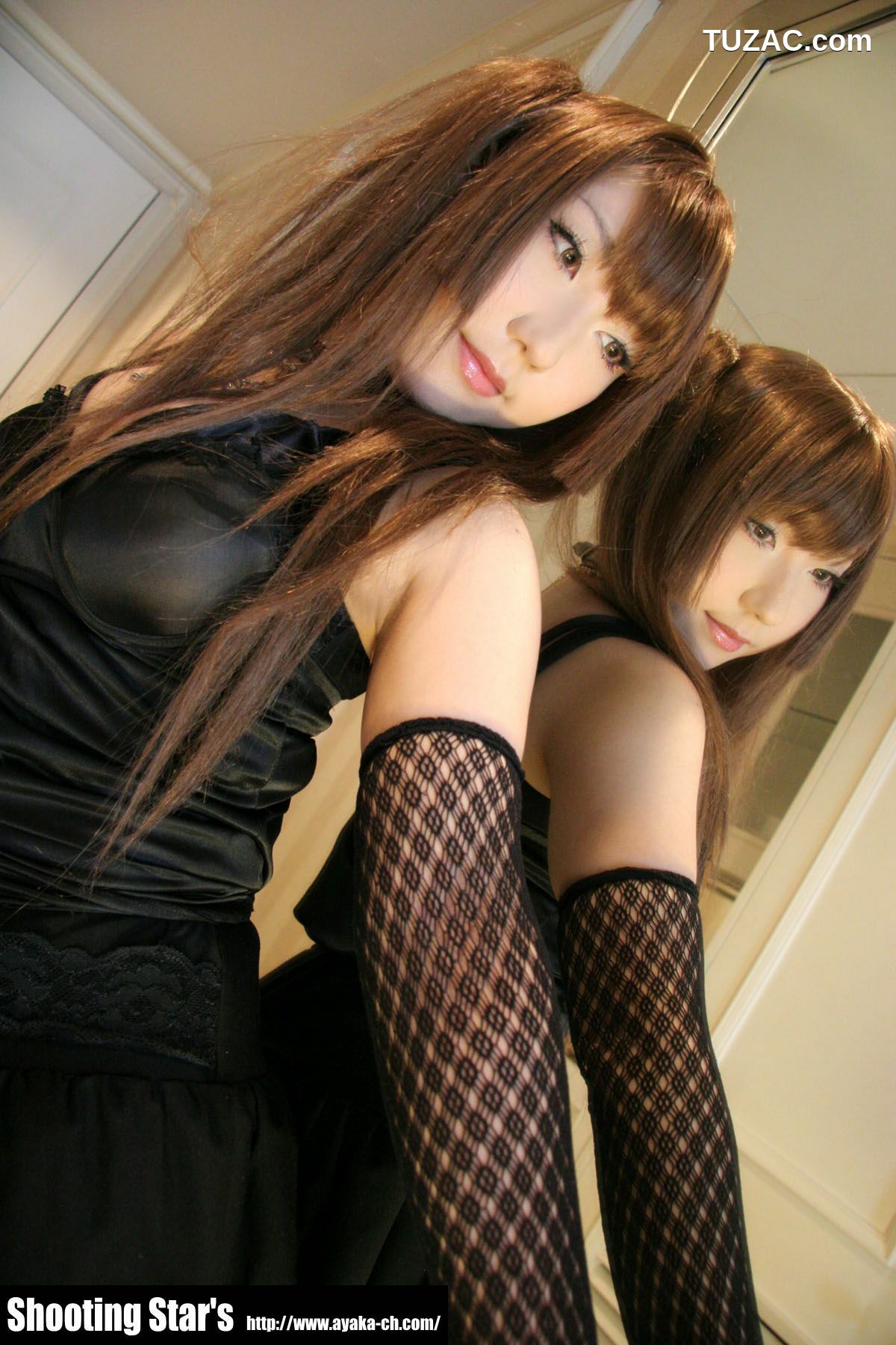 日本CosPlay_サク (绫香 Saku Ayaka) 《DEATH NOTE》Amane Misa(弥海砂) 写真集[118P]