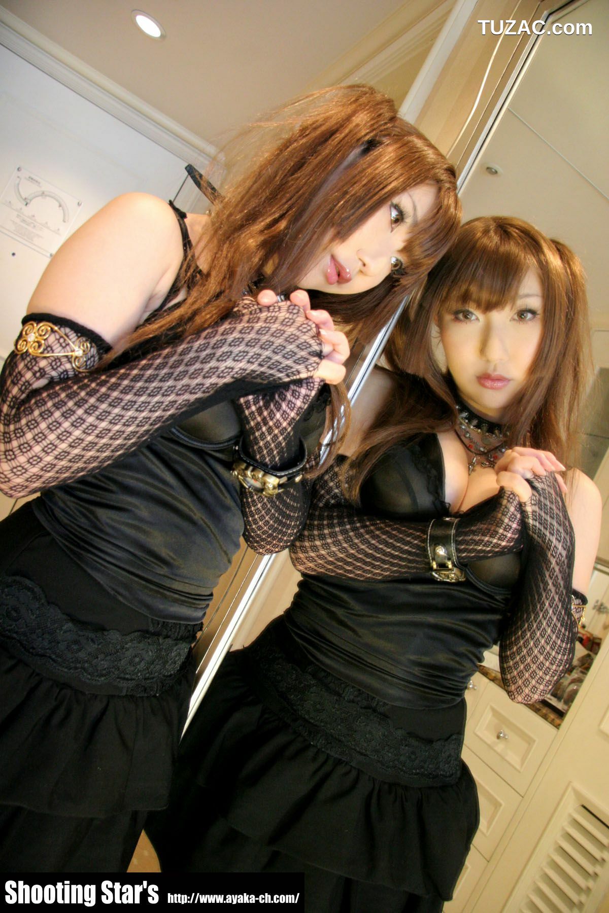 日本CosPlay_サク (绫香 Saku Ayaka) 《DEATH NOTE》Amane Misa(弥海砂) 写真集[118P]