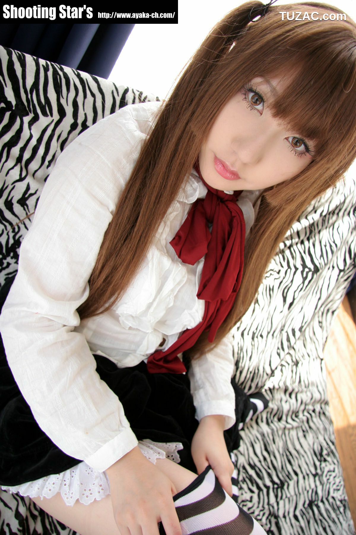 日本CosPlay_サク (绫香 Saku Ayaka) 《DEATH NOTE》Amane Misa(弥海砂) 写真集[118P]