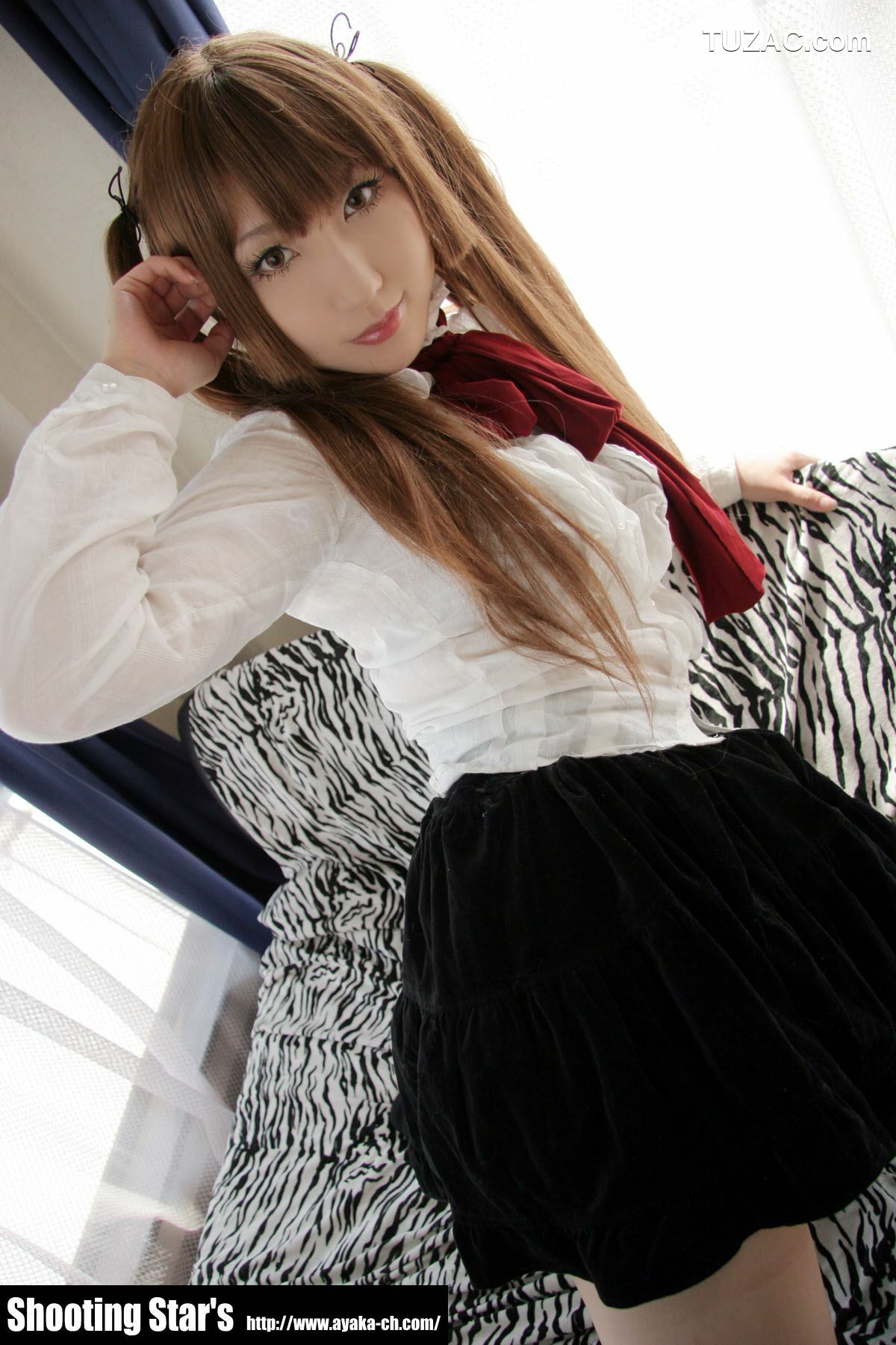 日本CosPlay_サク (绫香 Saku Ayaka) 《DEATH NOTE》Amane Misa(弥海砂) 写真集[118P]