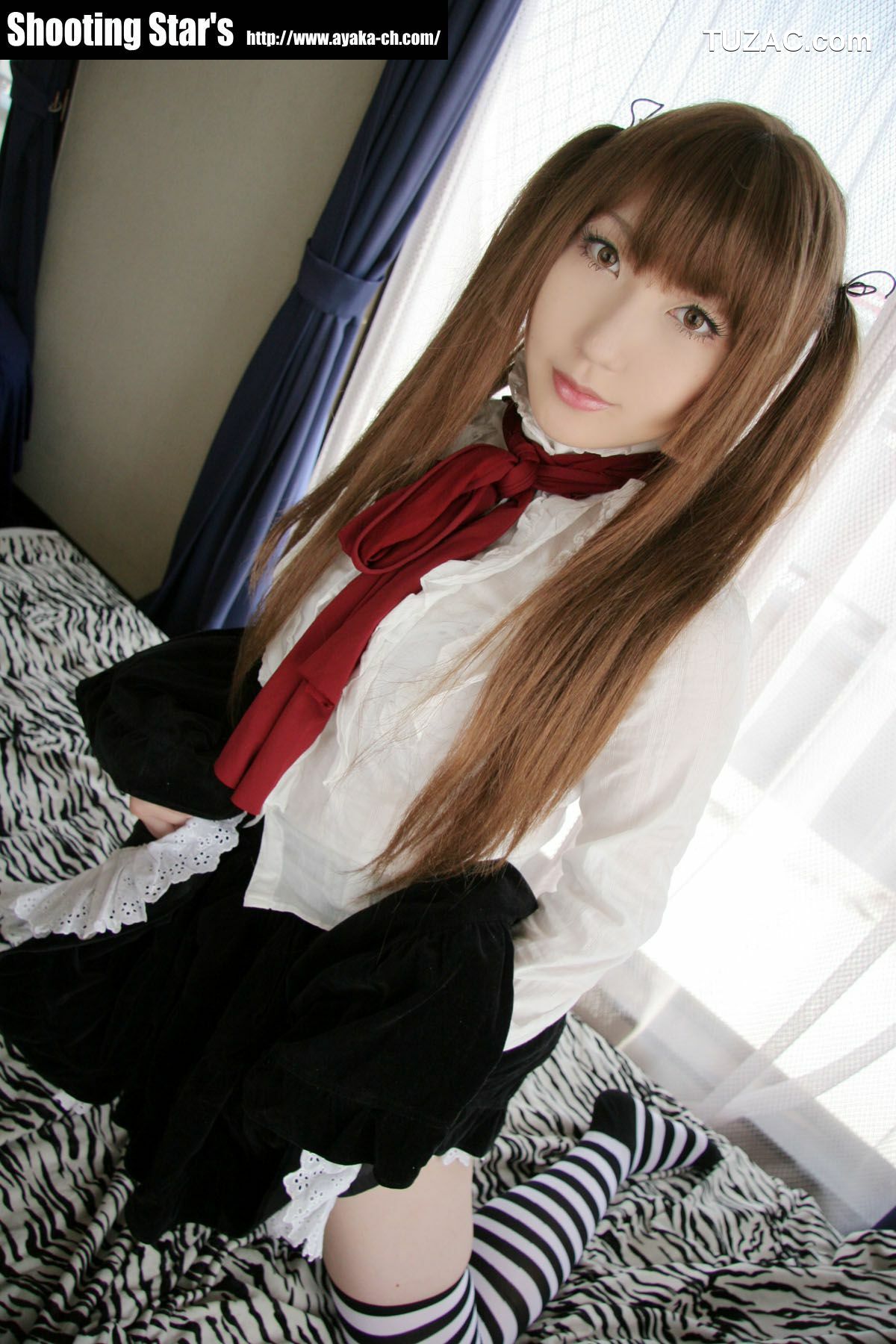 日本CosPlay_サク (绫香 Saku Ayaka) 《DEATH NOTE》Amane Misa(弥海砂) 写真集[118P]