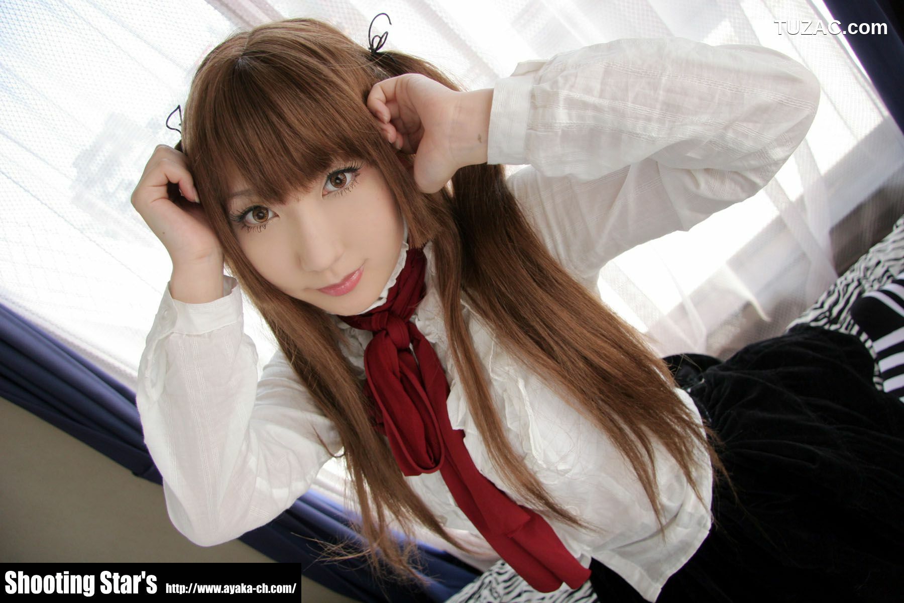 日本CosPlay_サク (绫香 Saku Ayaka) 《DEATH NOTE》Amane Misa(弥海砂) 写真集[118P]