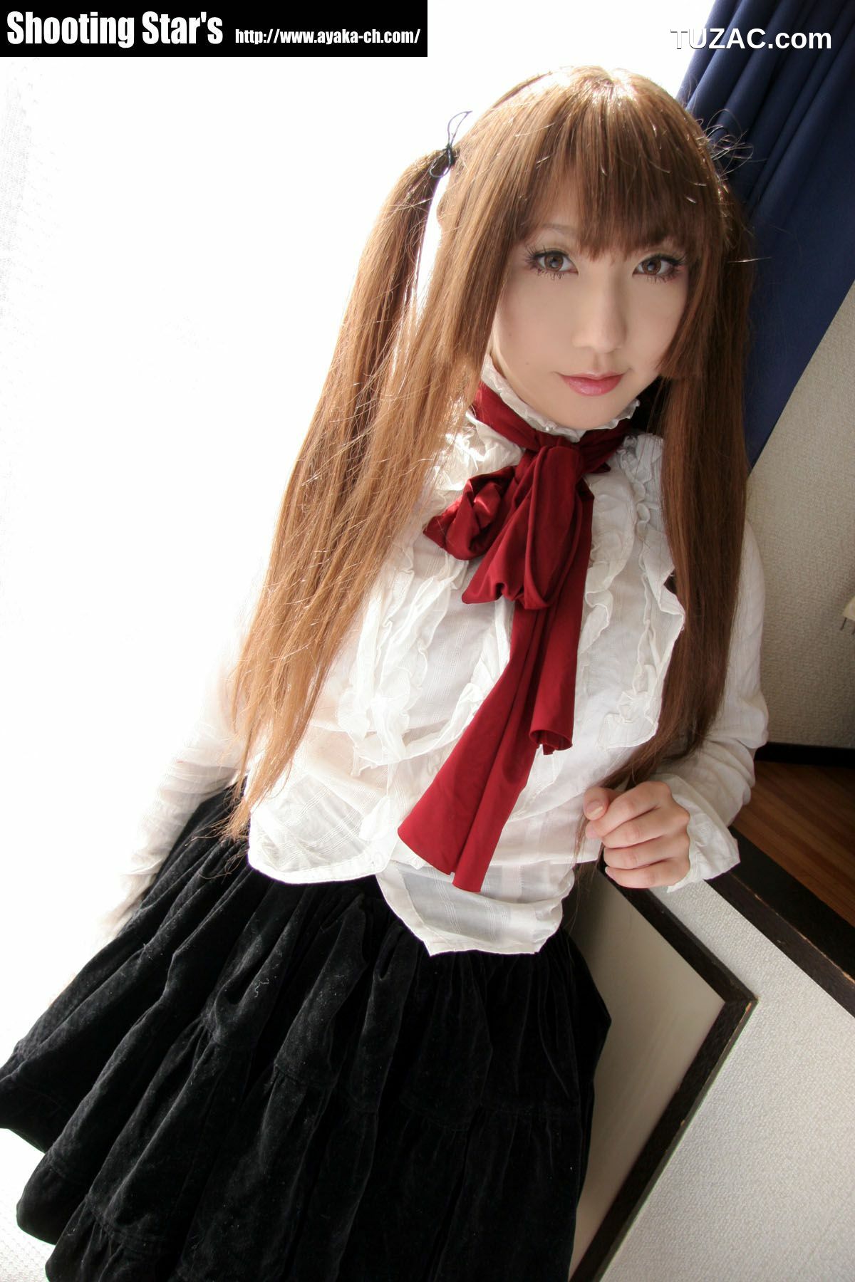 日本CosPlay_サク (绫香 Saku Ayaka) 《DEATH NOTE》Amane Misa(弥海砂) 写真集[118P]