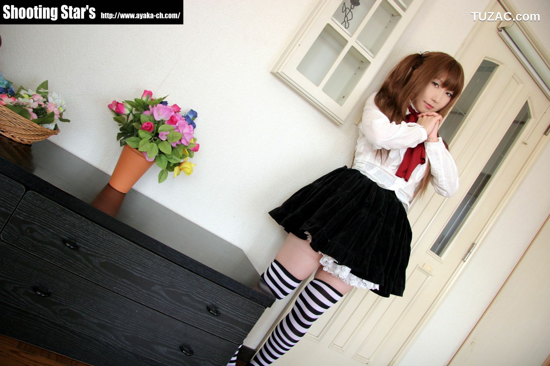 日本CosPlay_サク (绫香 Saku Ayaka) 《DEATH NOTE》Amane Misa(弥海砂) 写真集[118P]