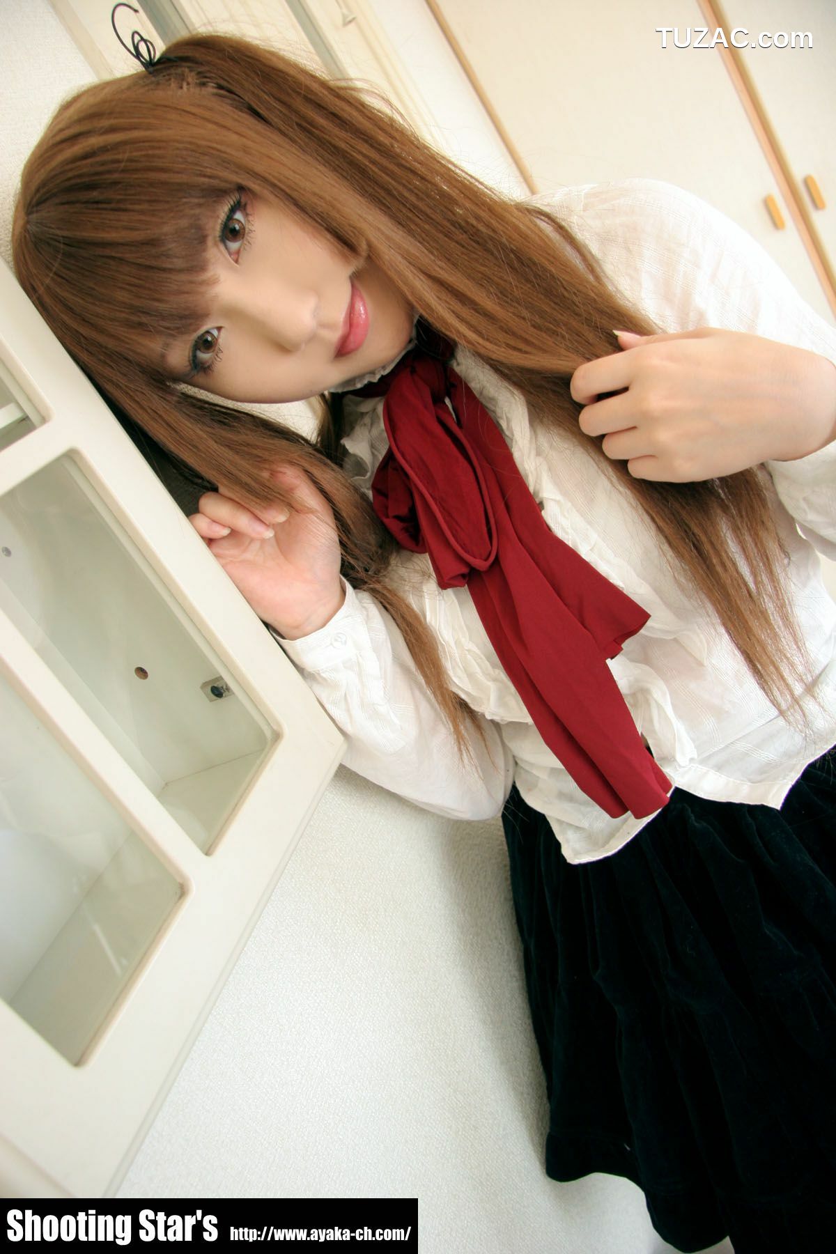 日本CosPlay_サク (绫香 Saku Ayaka) 《DEATH NOTE》Amane Misa(弥海砂) 写真集[118P]