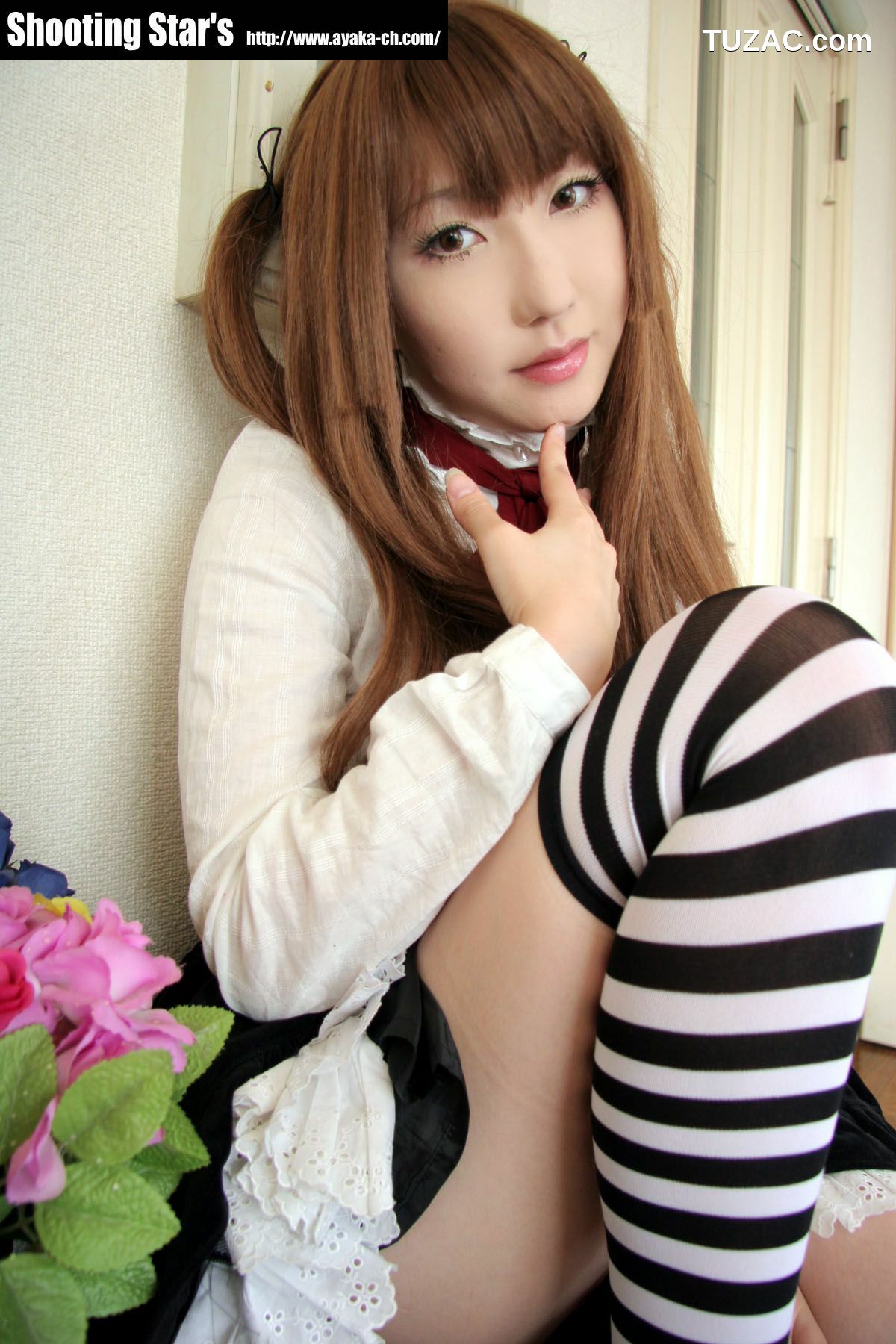 日本CosPlay_サク (绫香 Saku Ayaka) 《DEATH NOTE》Amane Misa(弥海砂) 写真集[118P]