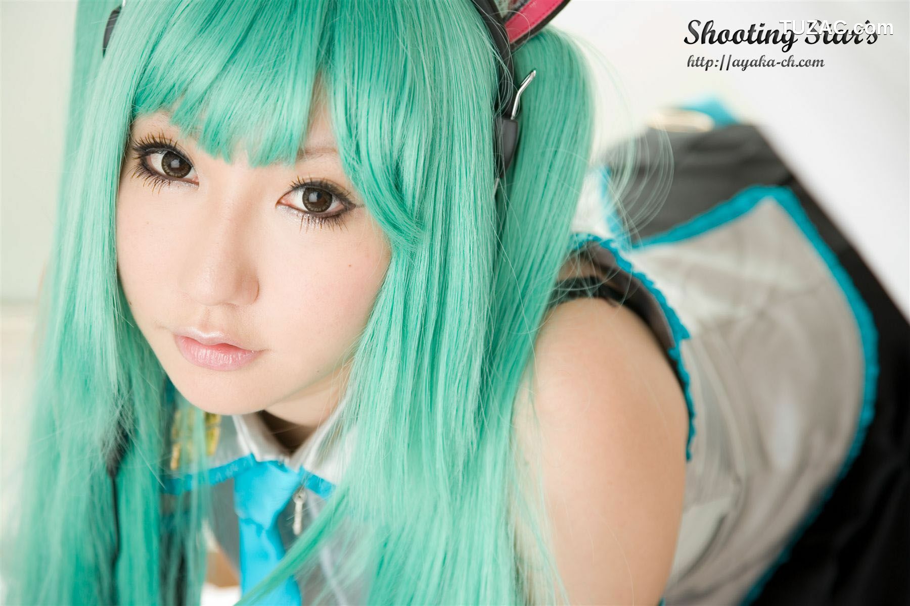 日本CosPlay_サク (绫香 Saku Ayaka) 《VOCALOID》Hatsune Miku 写真集[70P]