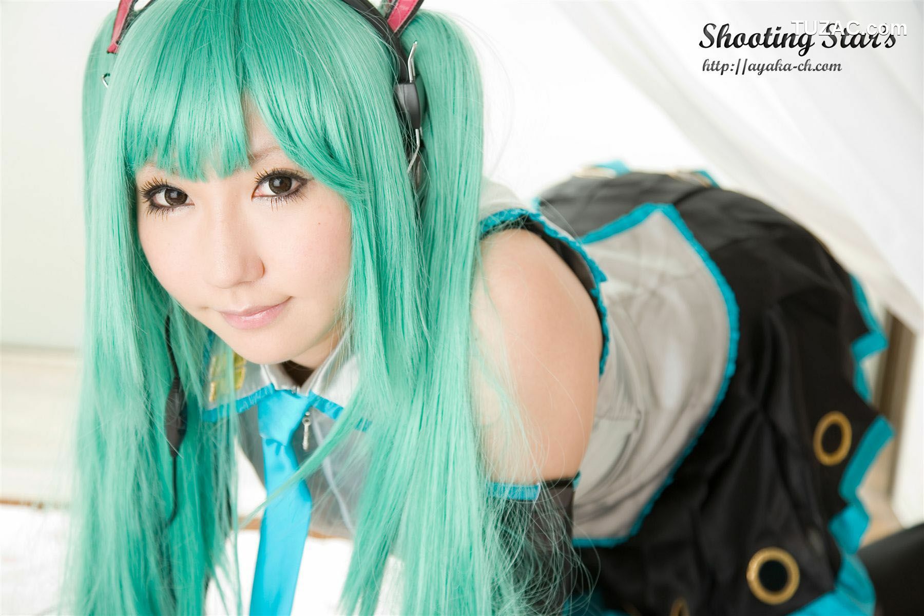 日本CosPlay_サク (绫香 Saku Ayaka) 《VOCALOID》Hatsune Miku 写真集[70P]