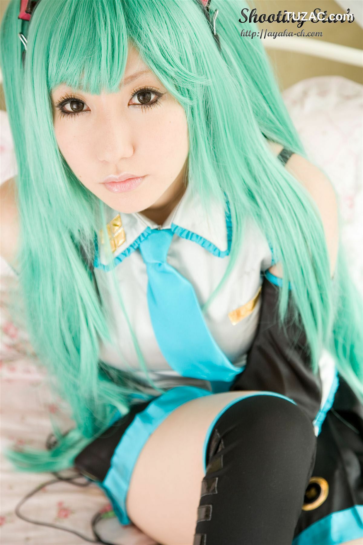 日本CosPlay_サク (绫香 Saku Ayaka) 《VOCALOID》Hatsune Miku 写真集[70P]