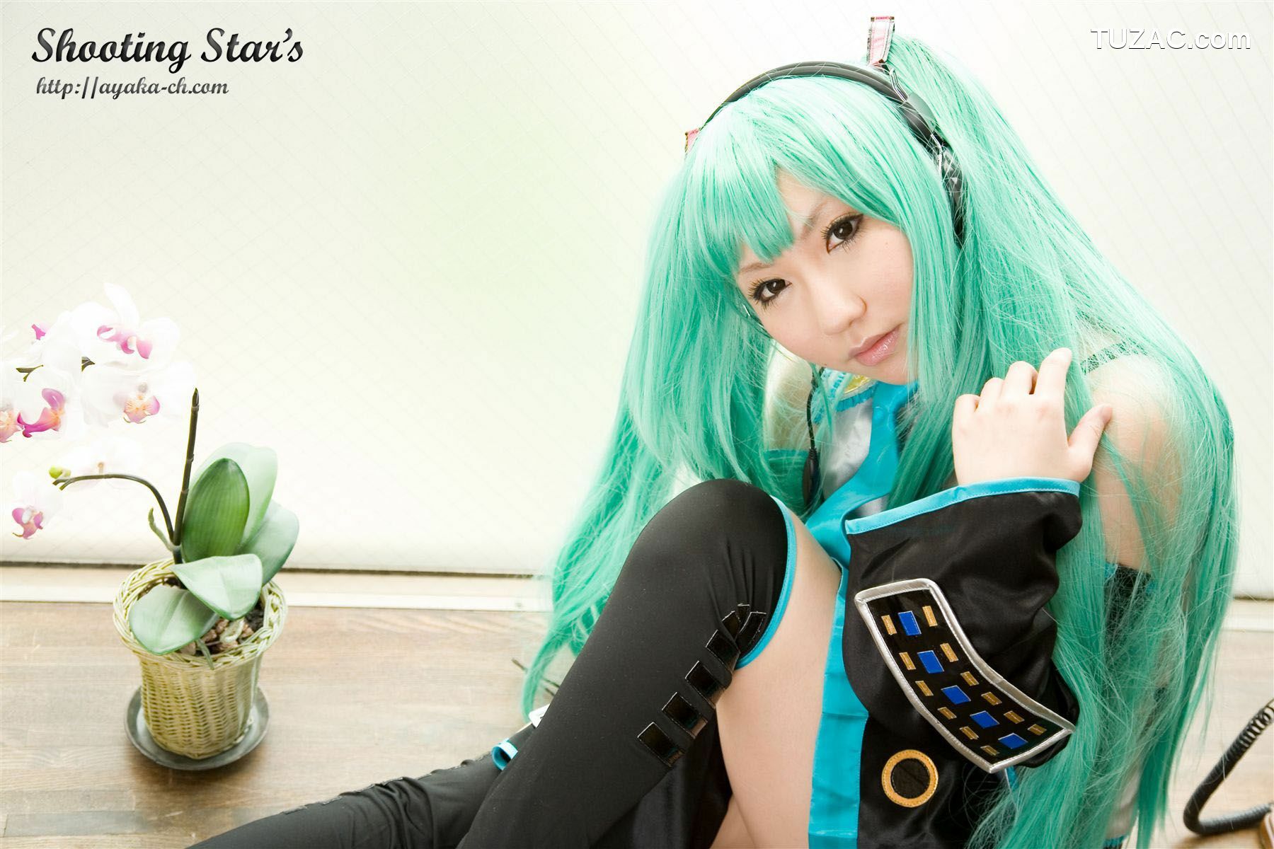 日本CosPlay_サク (绫香 Saku Ayaka) 《VOCALOID》Hatsune Miku 写真集[70P]