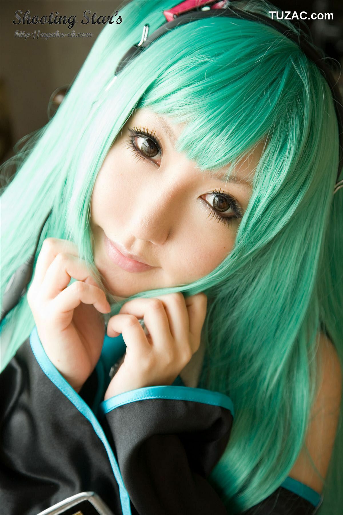 日本CosPlay_サク (绫香 Saku Ayaka) 《VOCALOID》Hatsune Miku 写真集[70P]