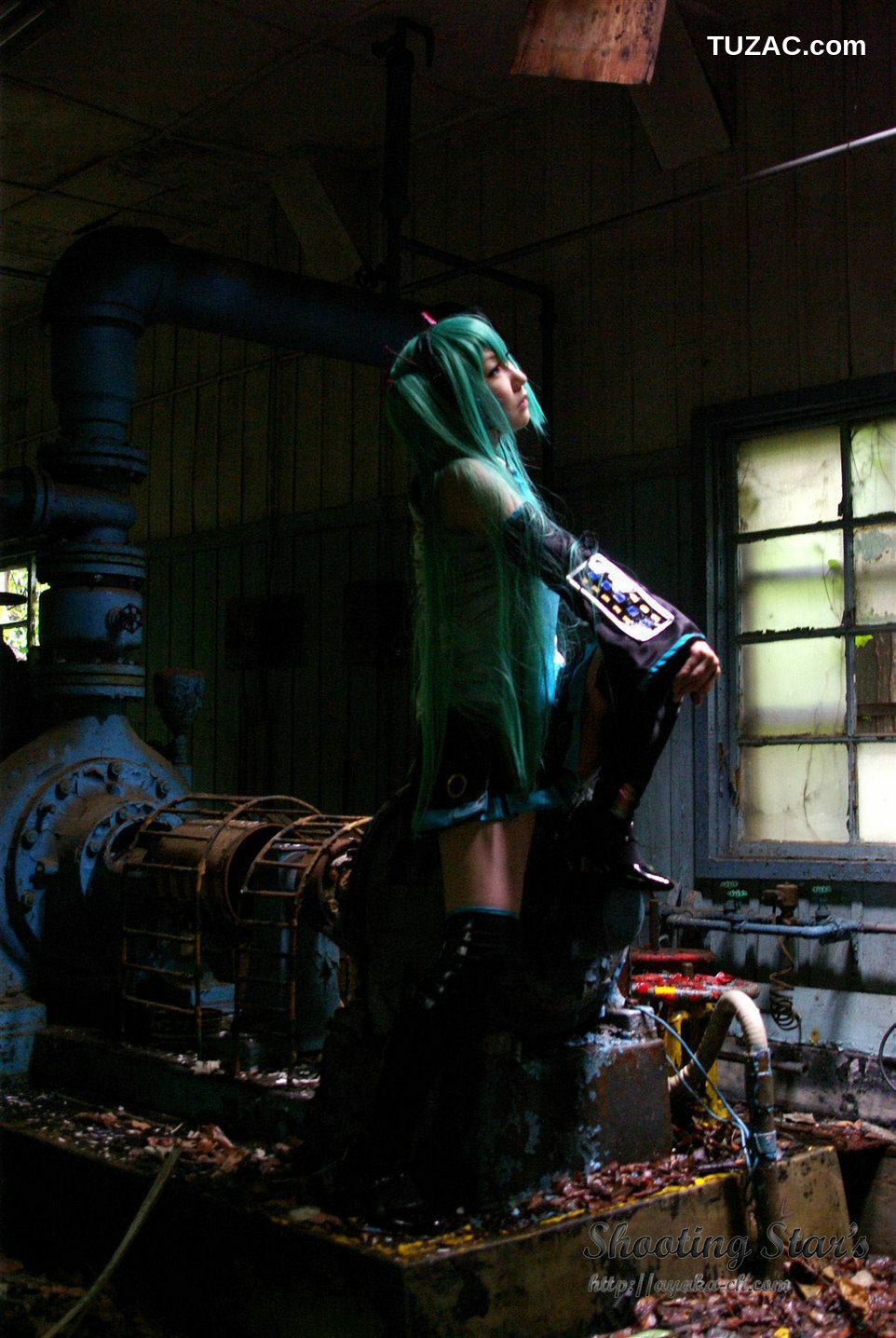 日本CosPlay_サク (绫香 Saku Ayaka) 《VOCALOID》Hatsune Miku 写真集[70P]