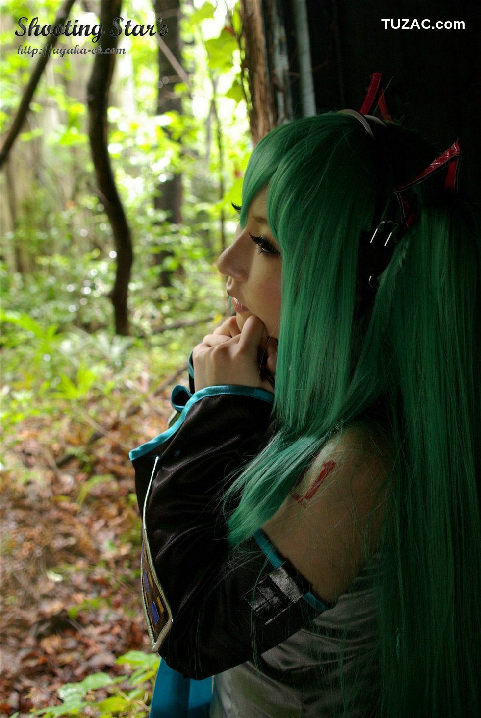 日本CosPlay_サク (绫香 Saku Ayaka) 《VOCALOID》Hatsune Miku 写真集[70P]