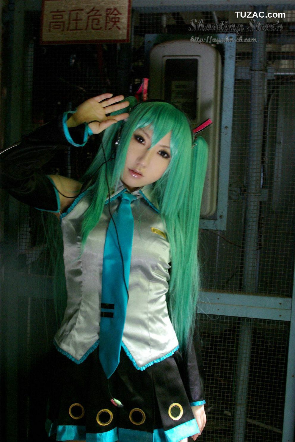 日本CosPlay_サク (绫香 Saku Ayaka) 《VOCALOID》Hatsune Miku 写真集[70P]