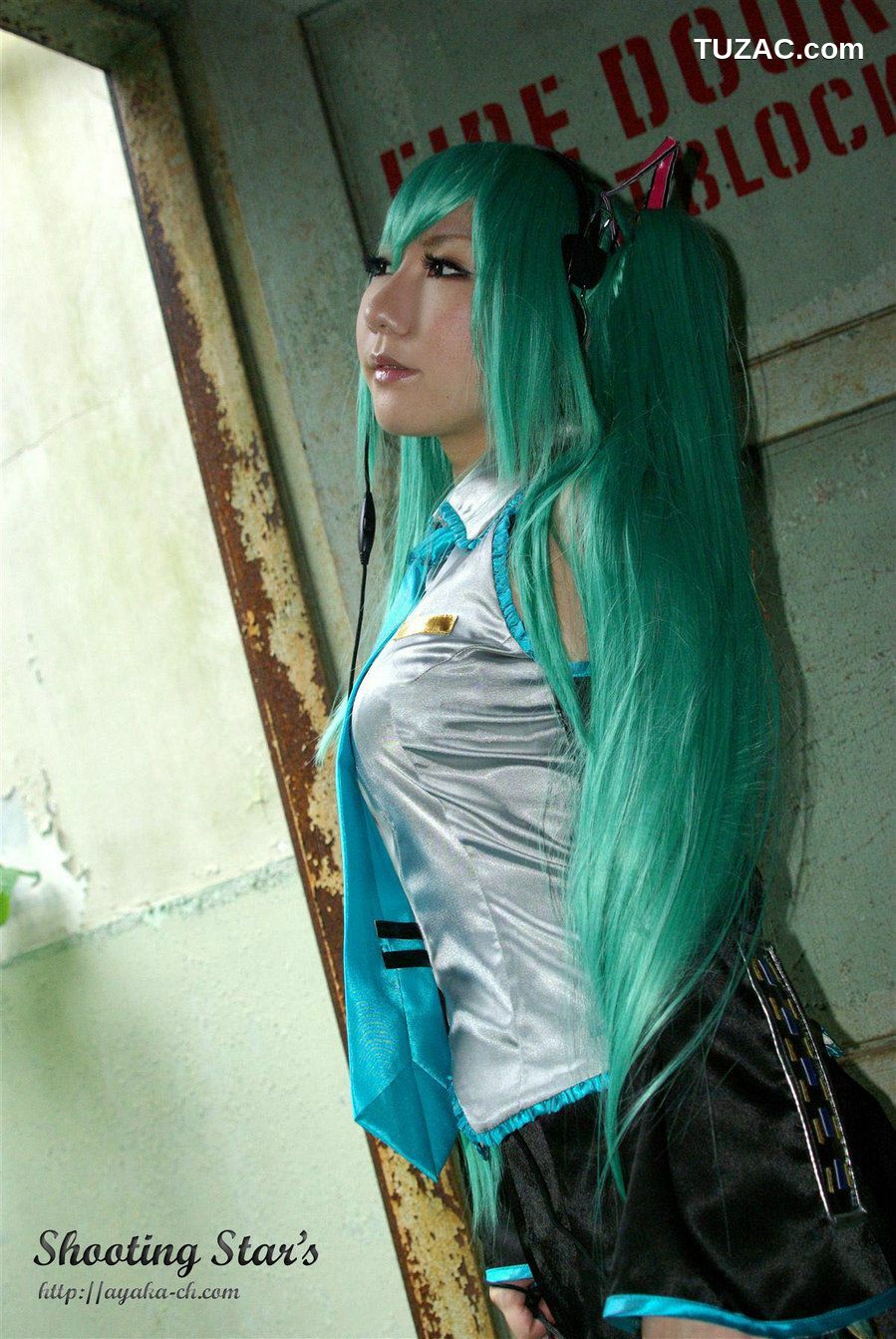 日本CosPlay_サク (绫香 Saku Ayaka) 《VOCALOID》Hatsune Miku 写真集[70P]